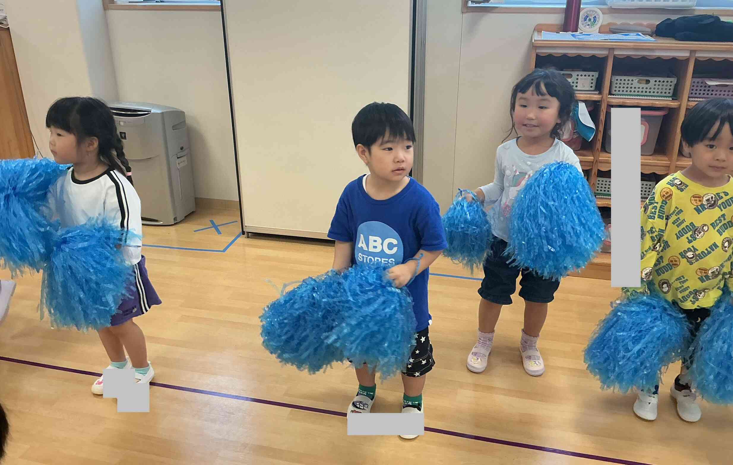6月ぱんだぐみの様子（4歳児）