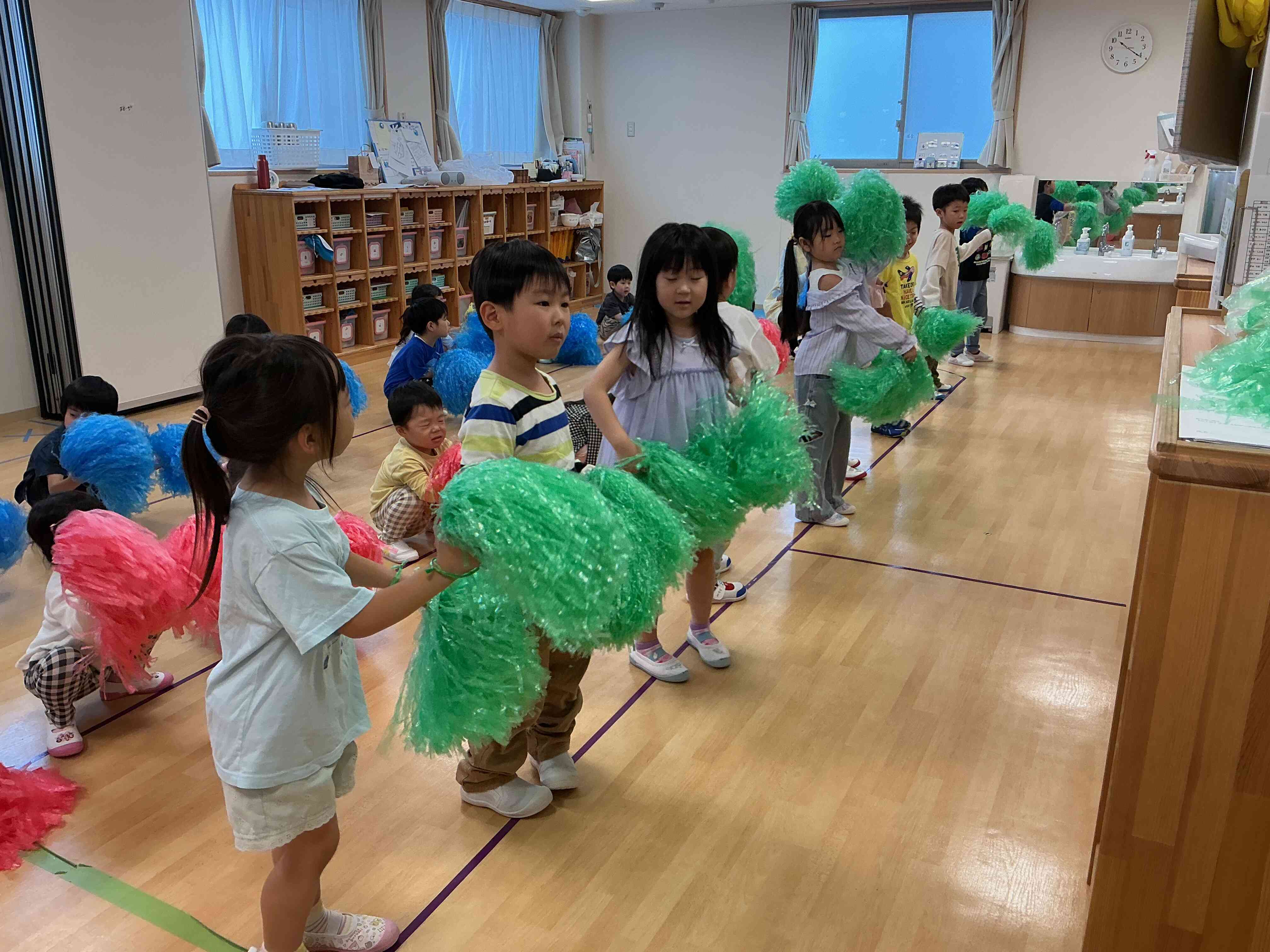運動会練習頑張っています！