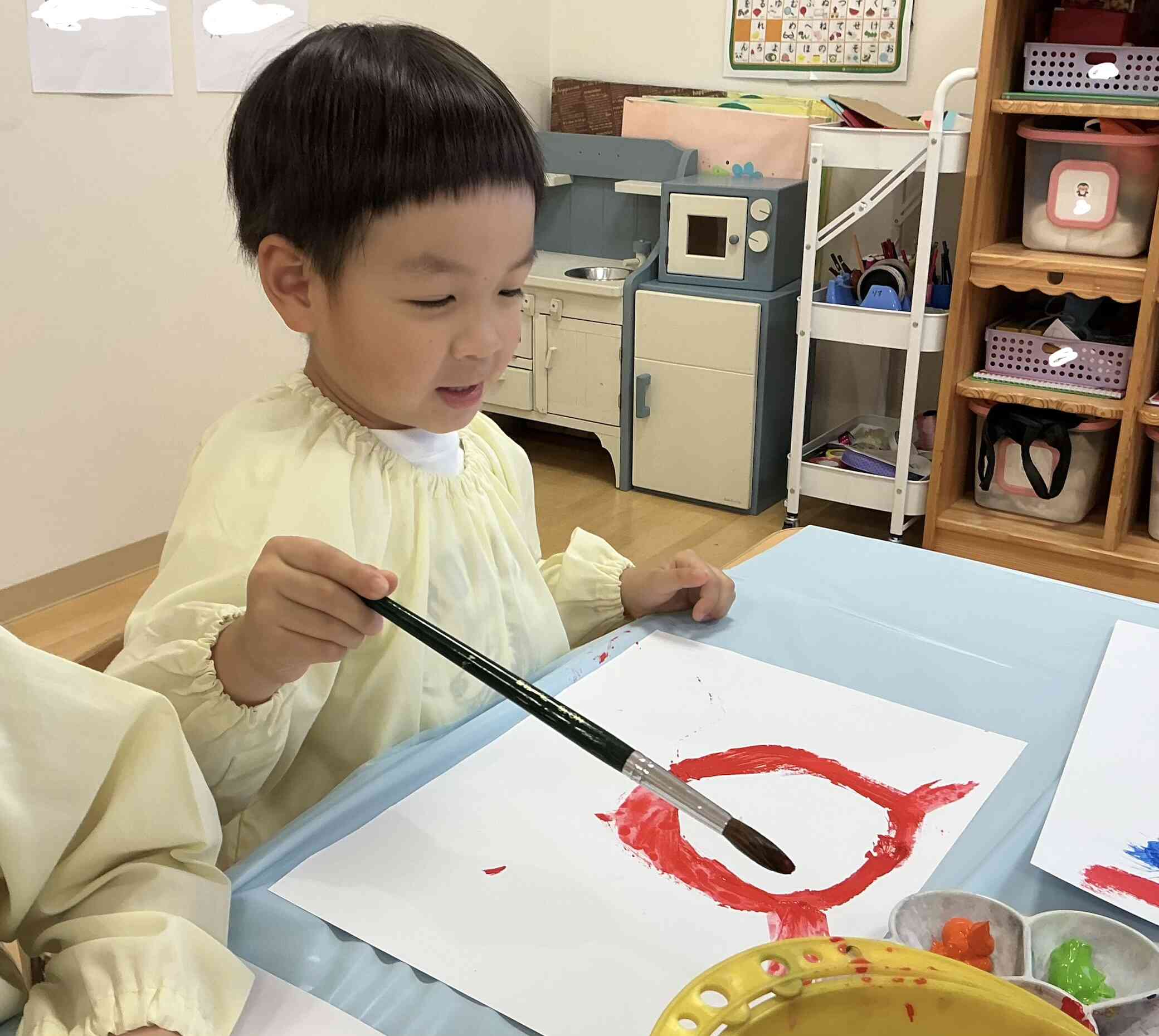 絵の具大好き！