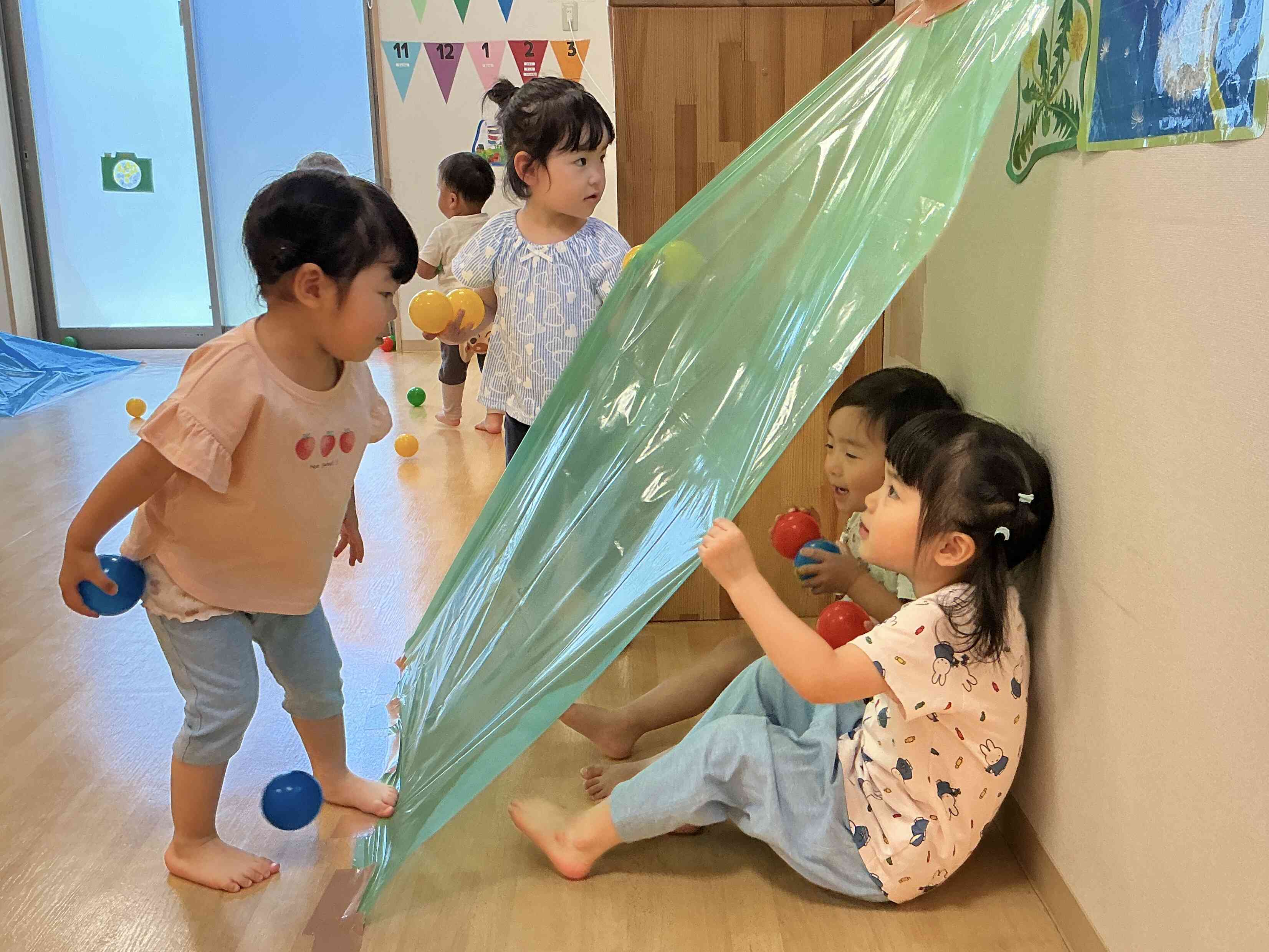 うさぎぐみ(2歳児)5月の様子