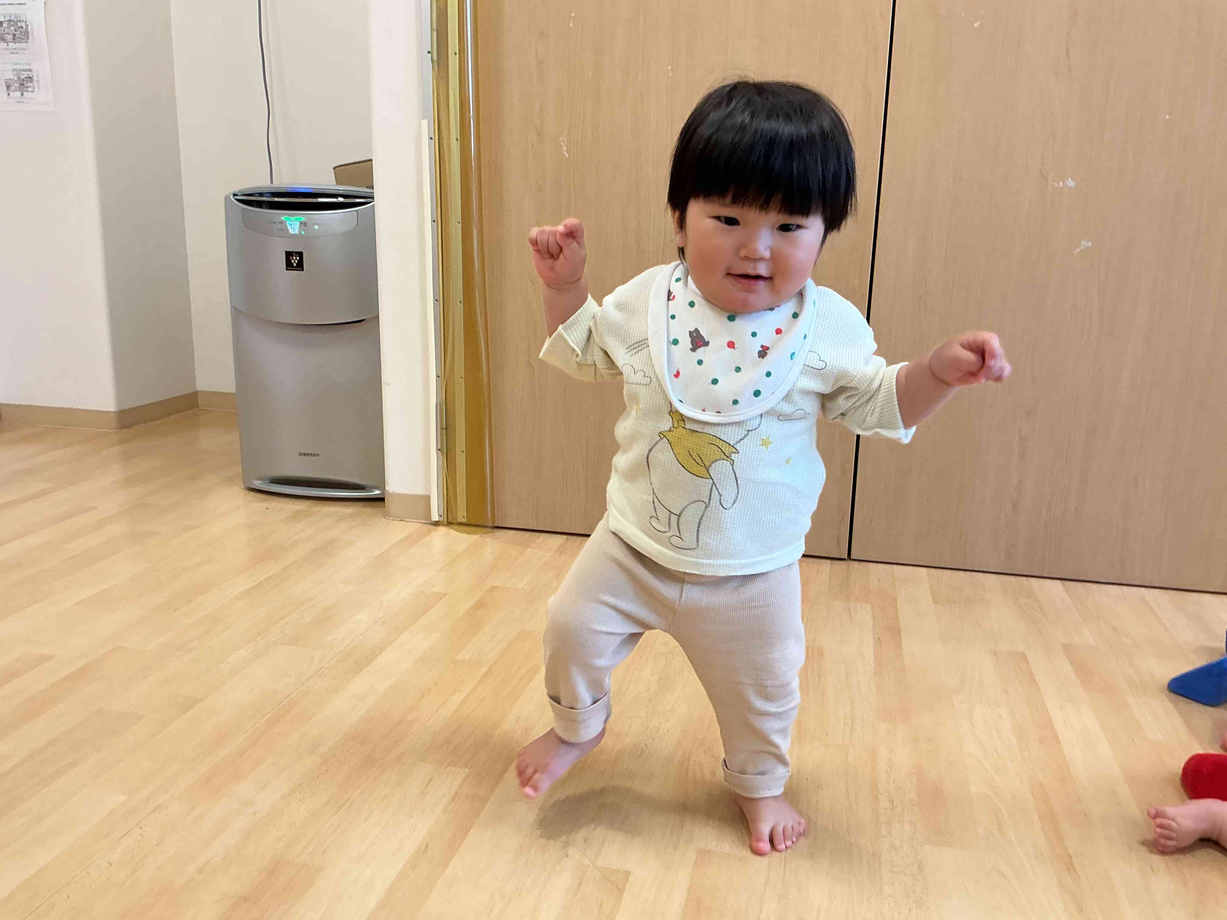 たくさん歩けるようになったよ！
