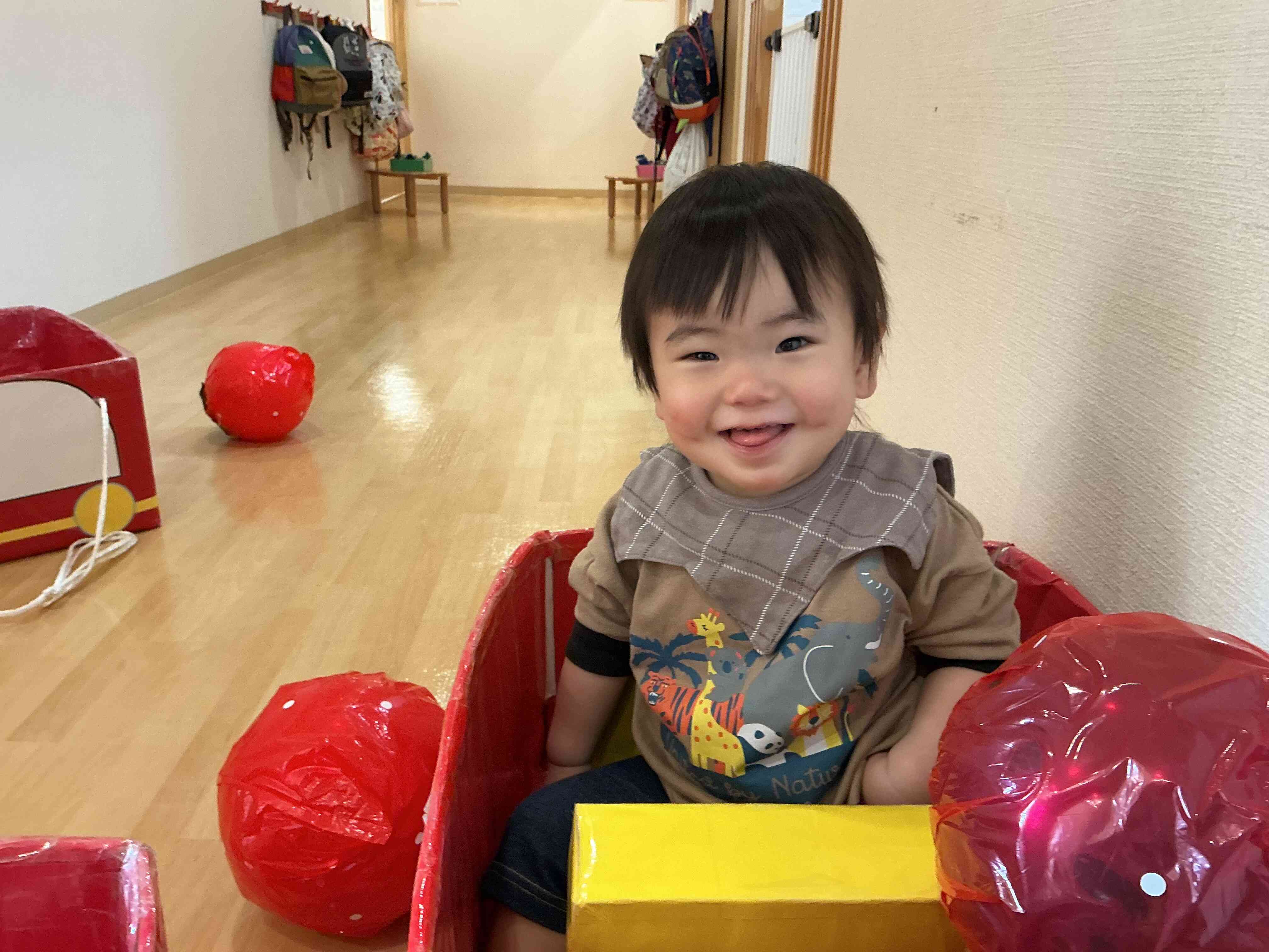 ニコッと笑顔♪