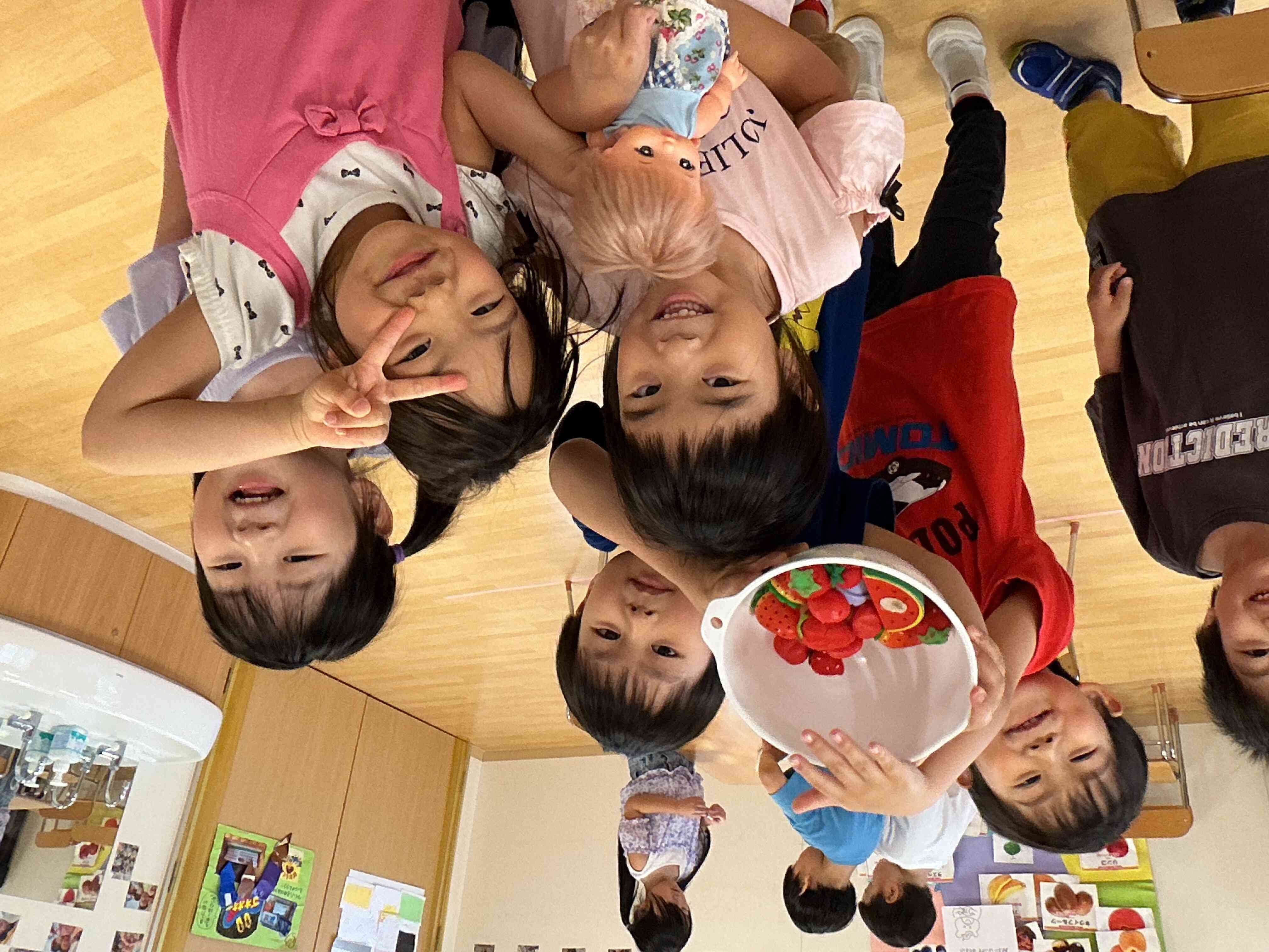 きりんぐみ（５歳児）6月の様子