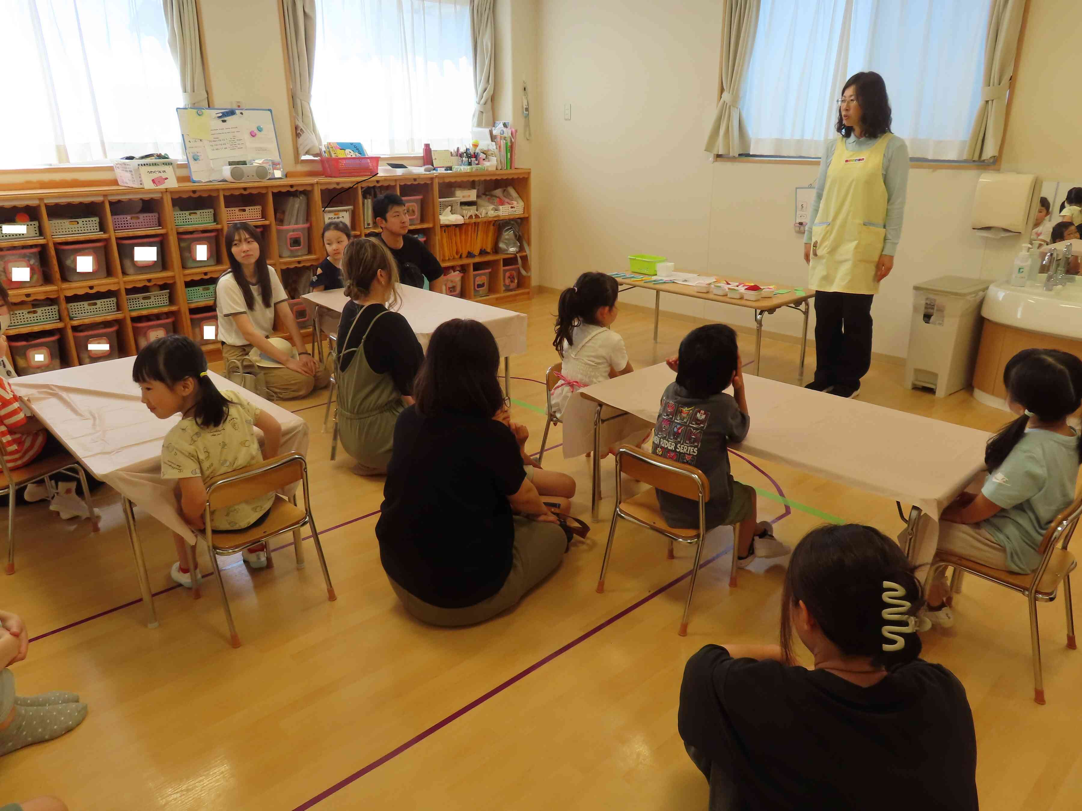 保育参観スタートです！