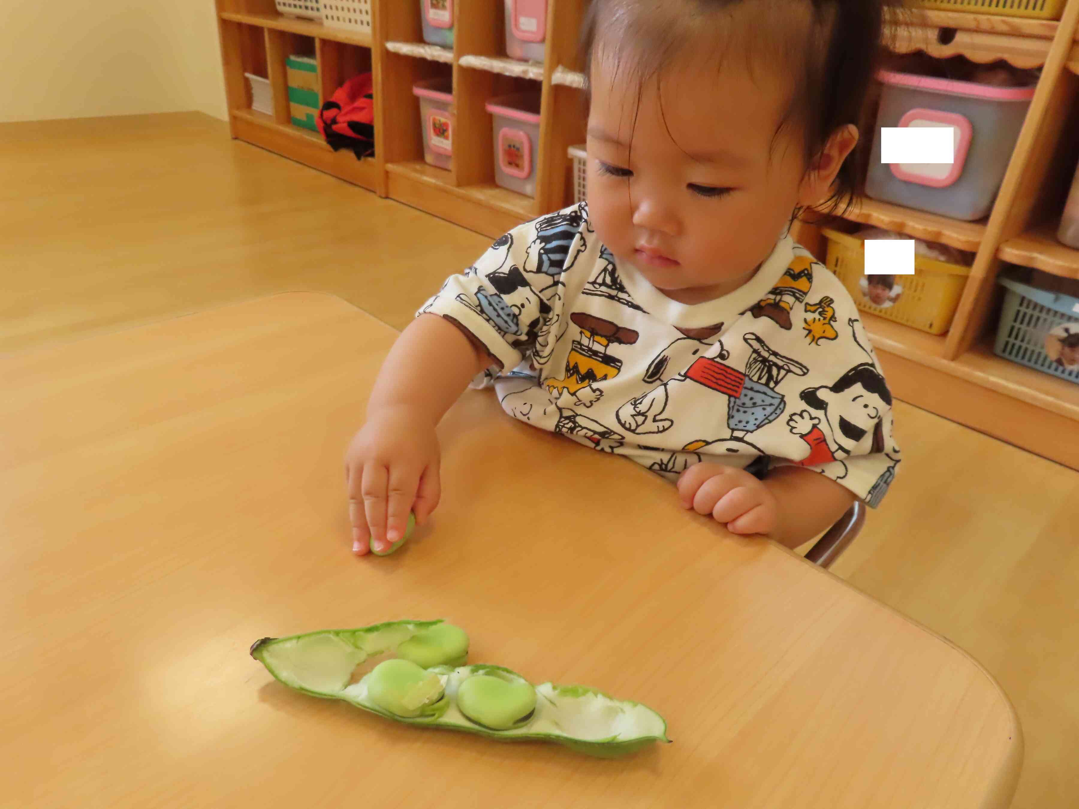 食育活動（1歳児・2歳児）