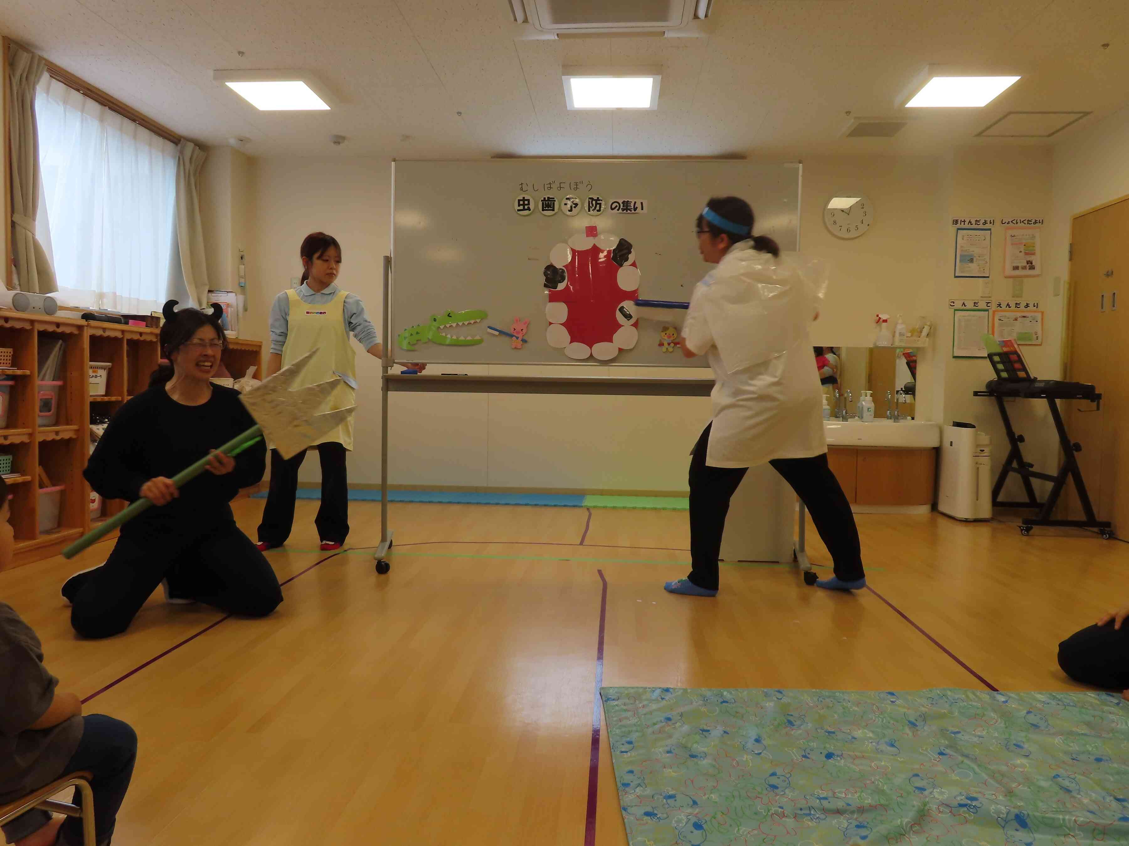 先生たちの寸劇