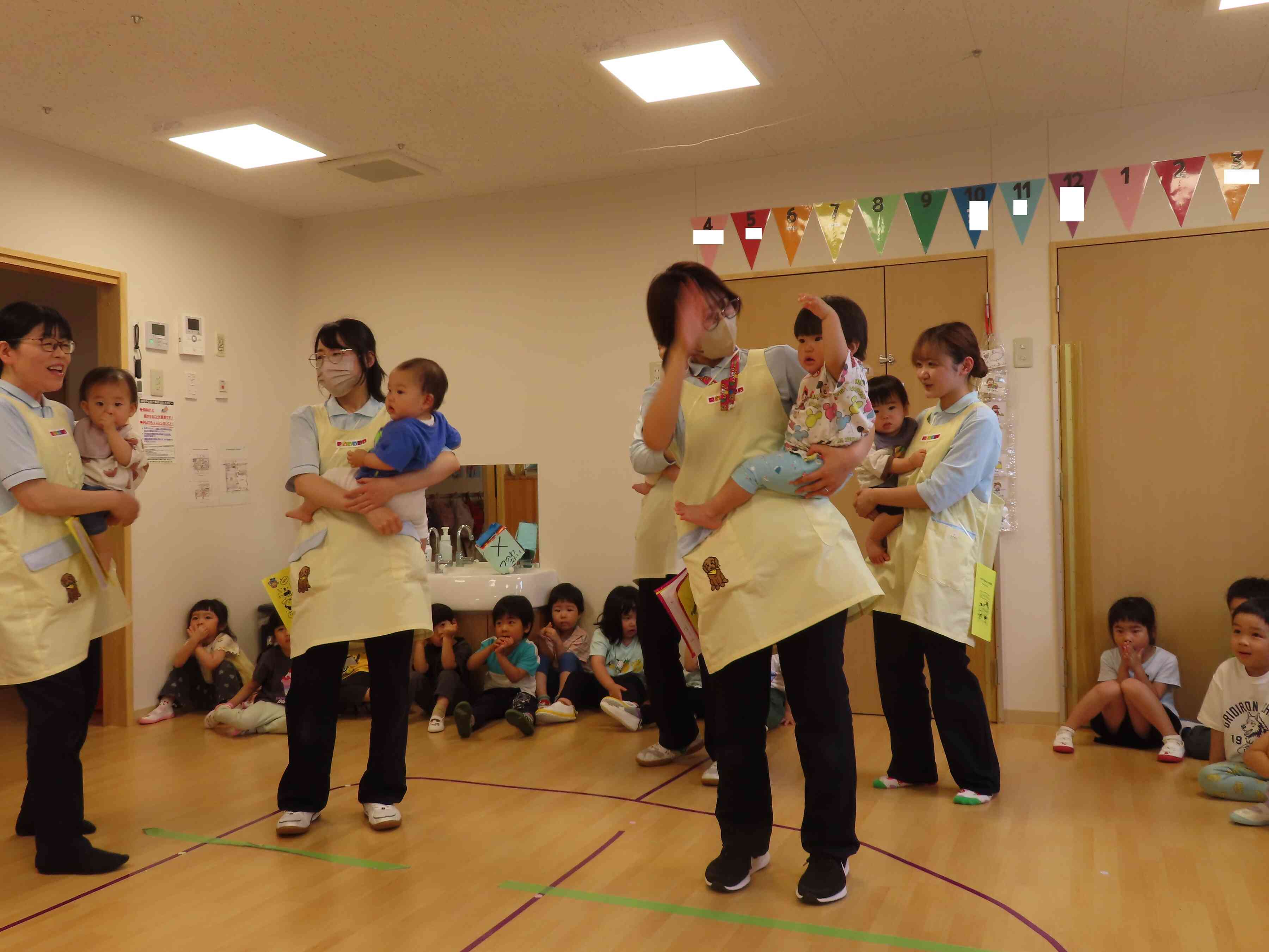 初運動会！頑張ります。
