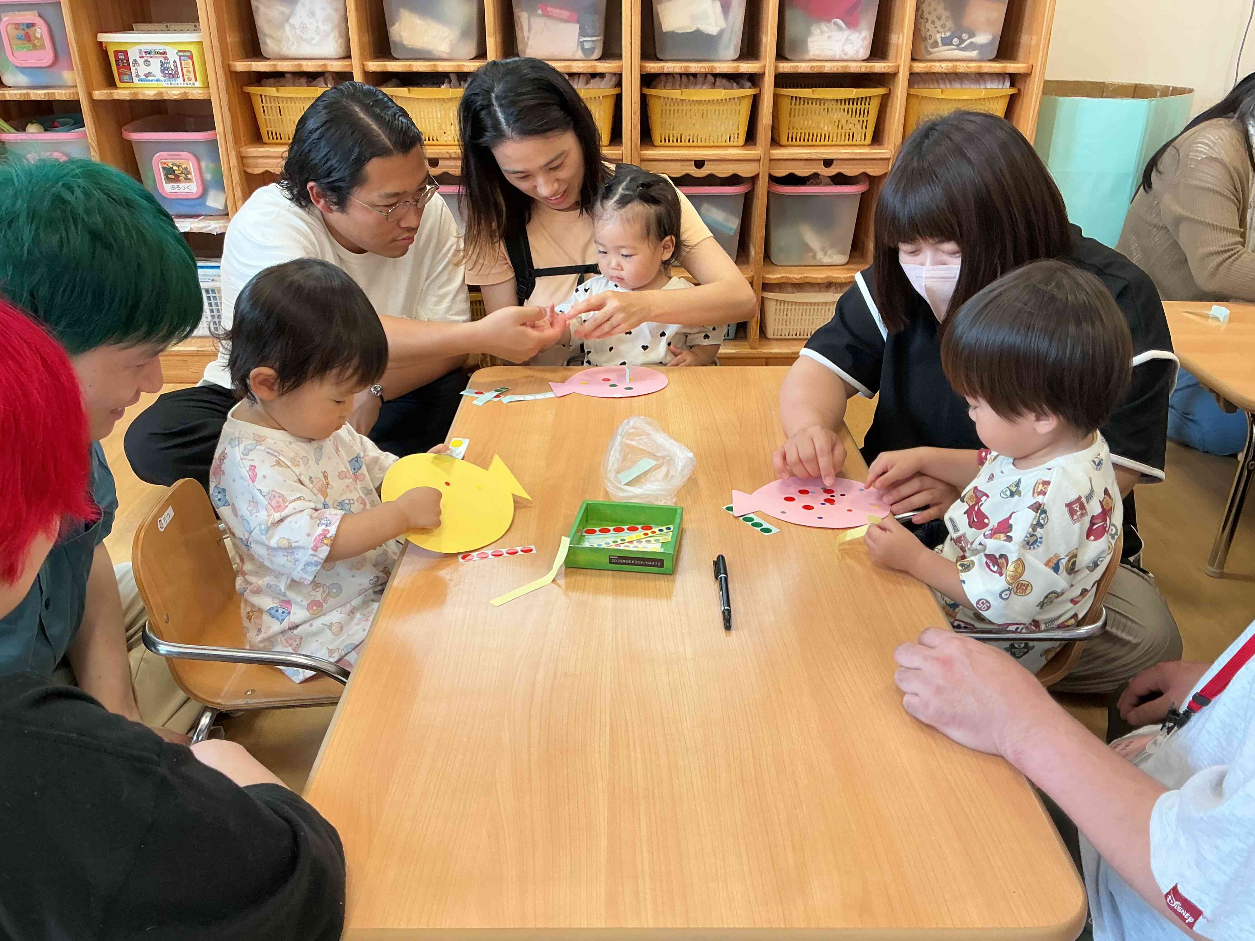 あひる組(1歳児)7月の様子