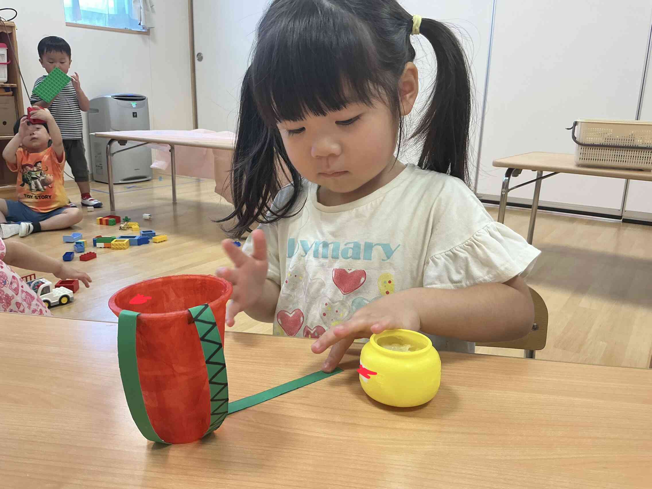 風鈴製作をしたよ！