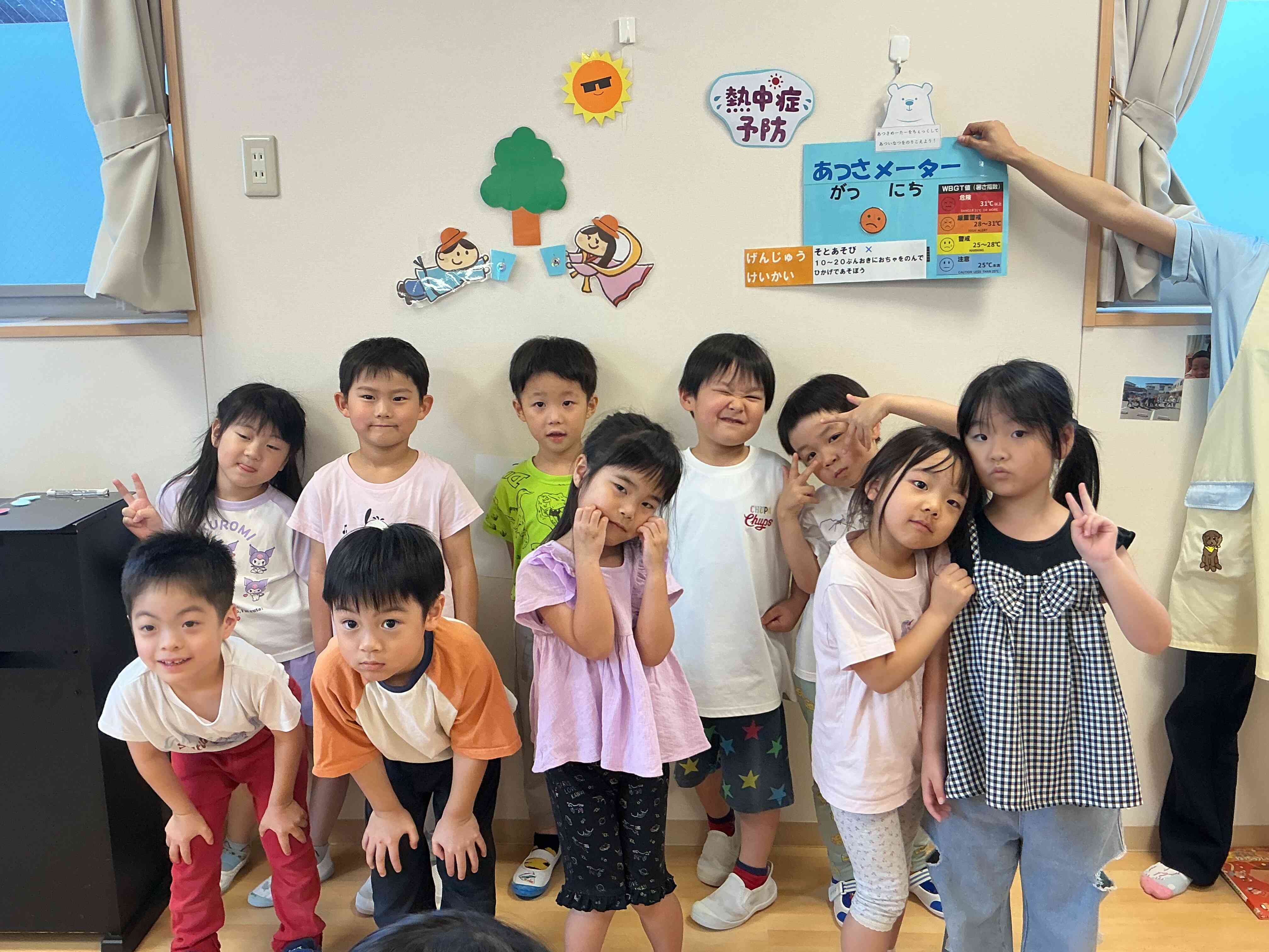 きりんぐみ（５歳児）7月の様子