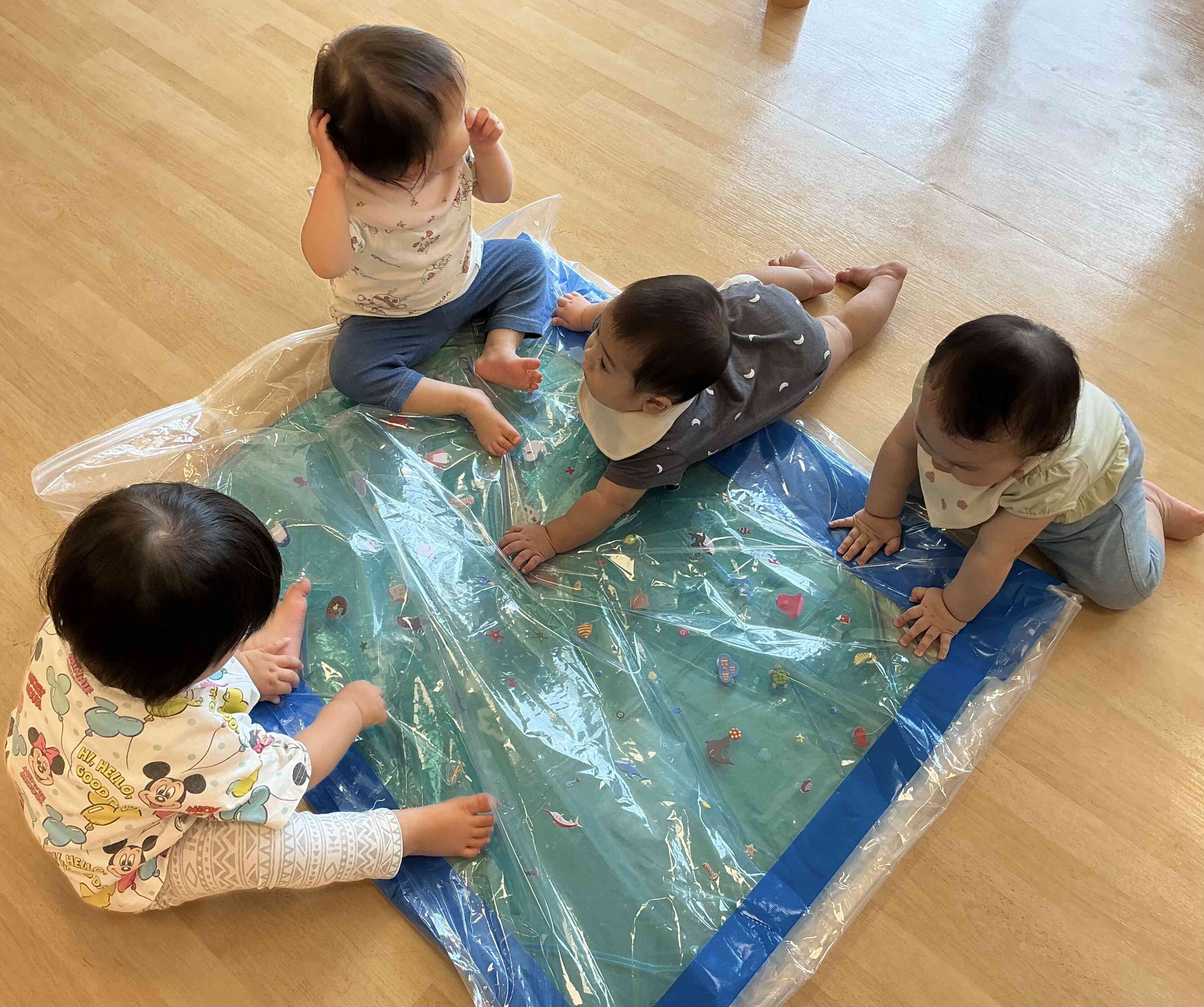冷たくて気持ちいいね