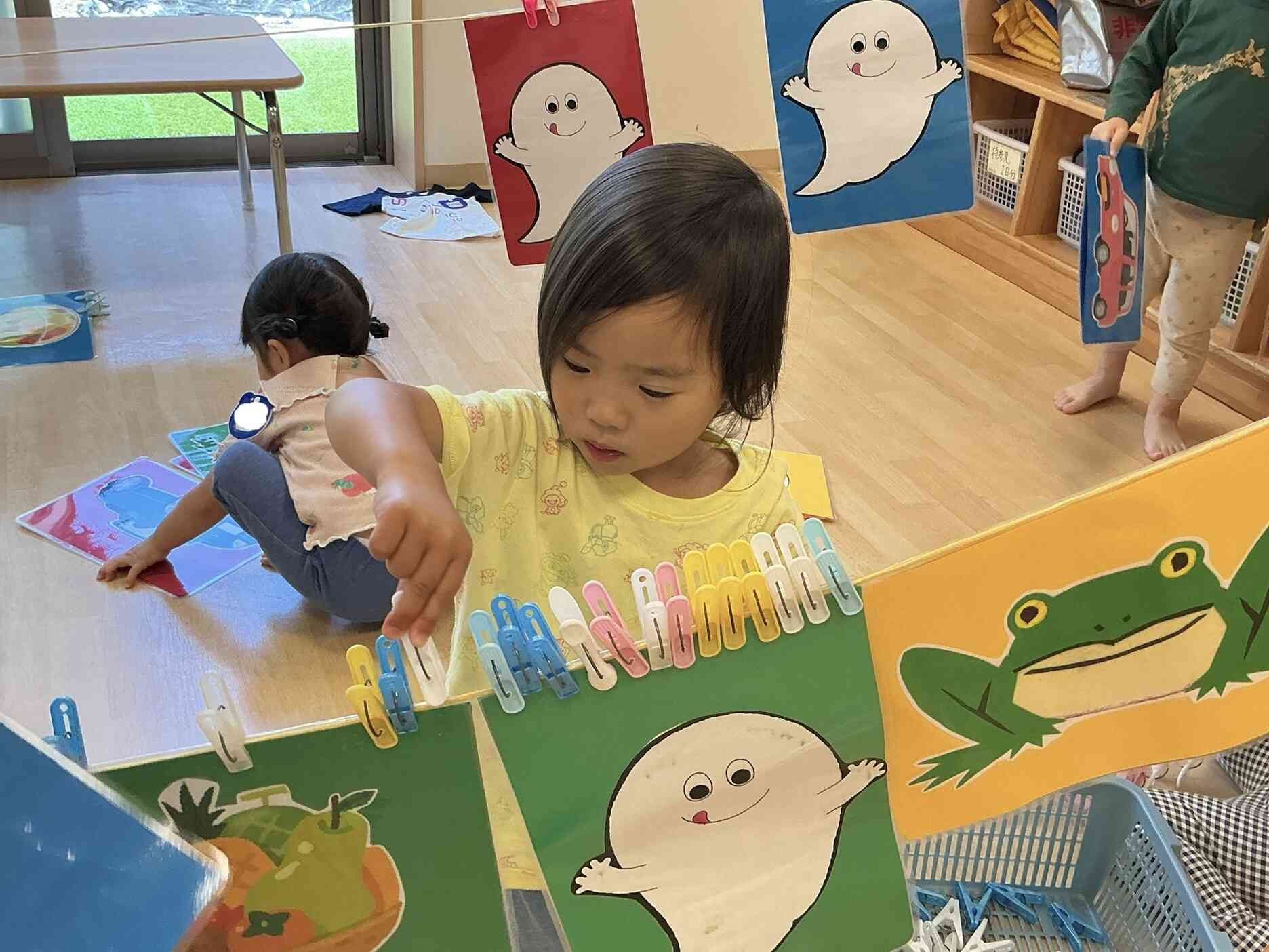 うさぎぐみ(2歳児)6月の様子