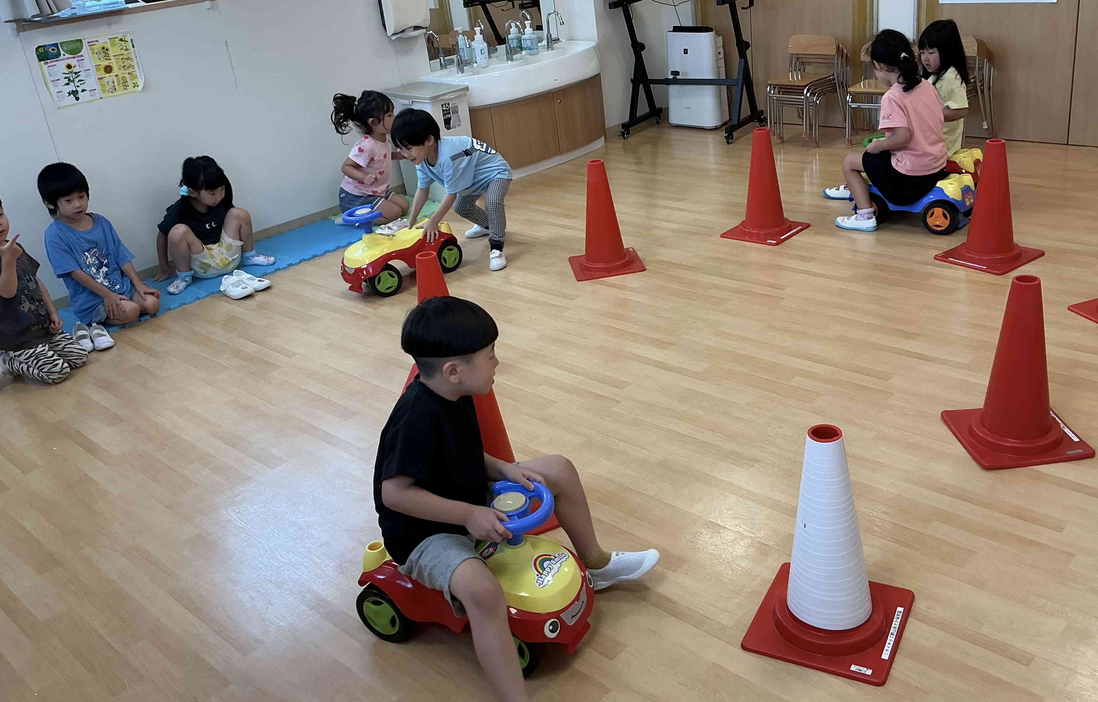 ８月の様子ぱんだぐみ（4歳児）