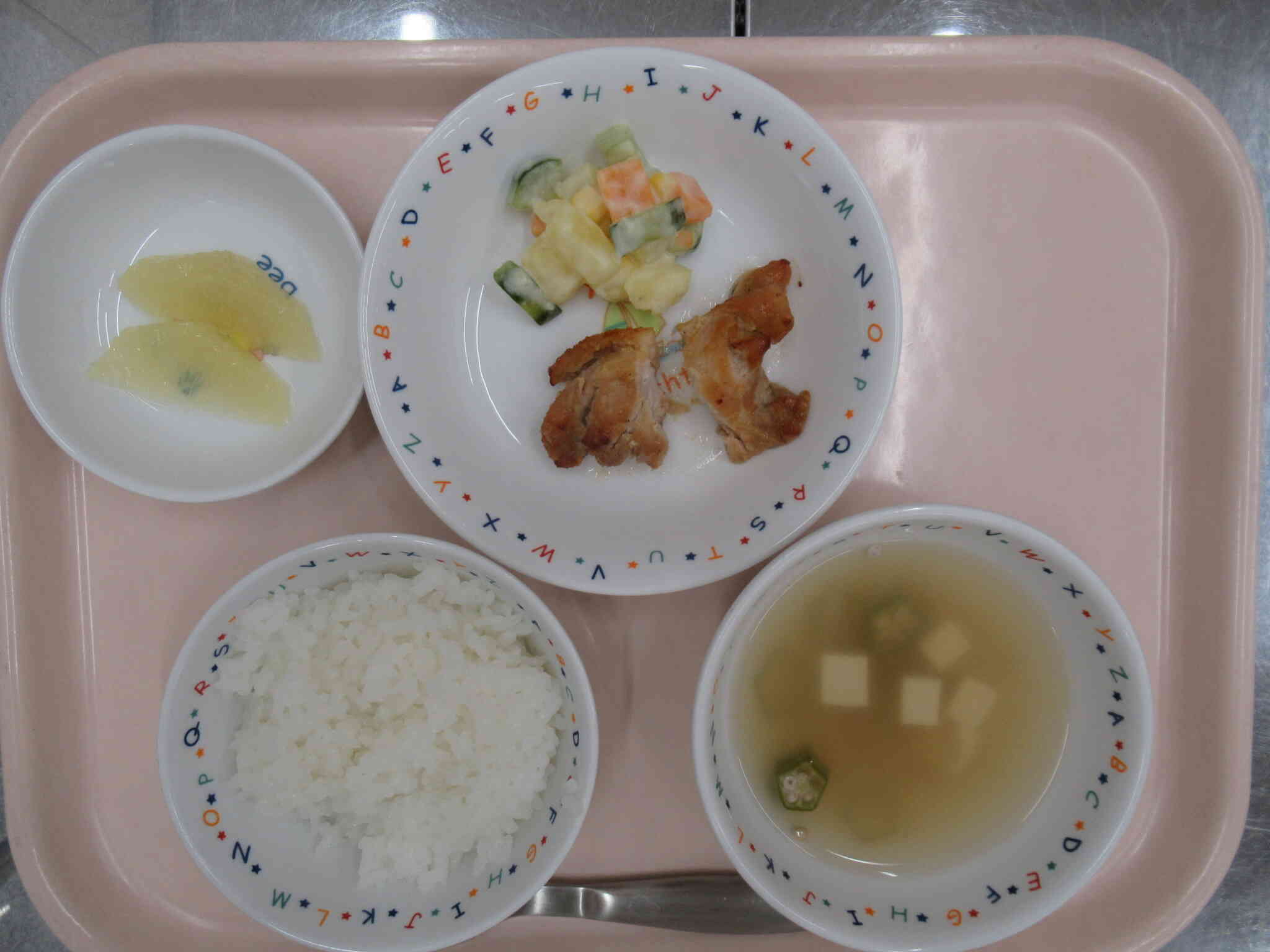 8月7日のお給食