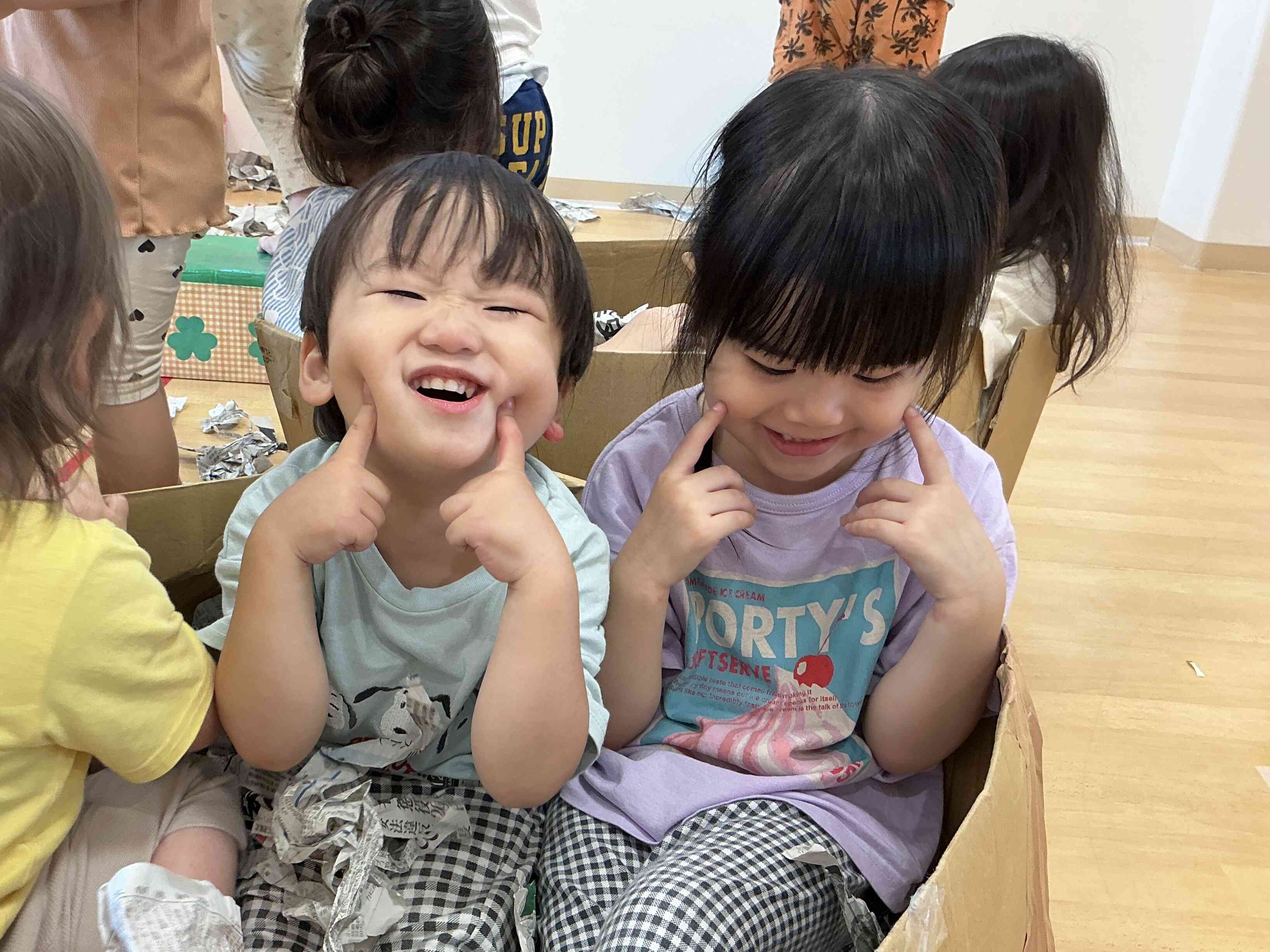 みんなで遊ぶの楽しいね