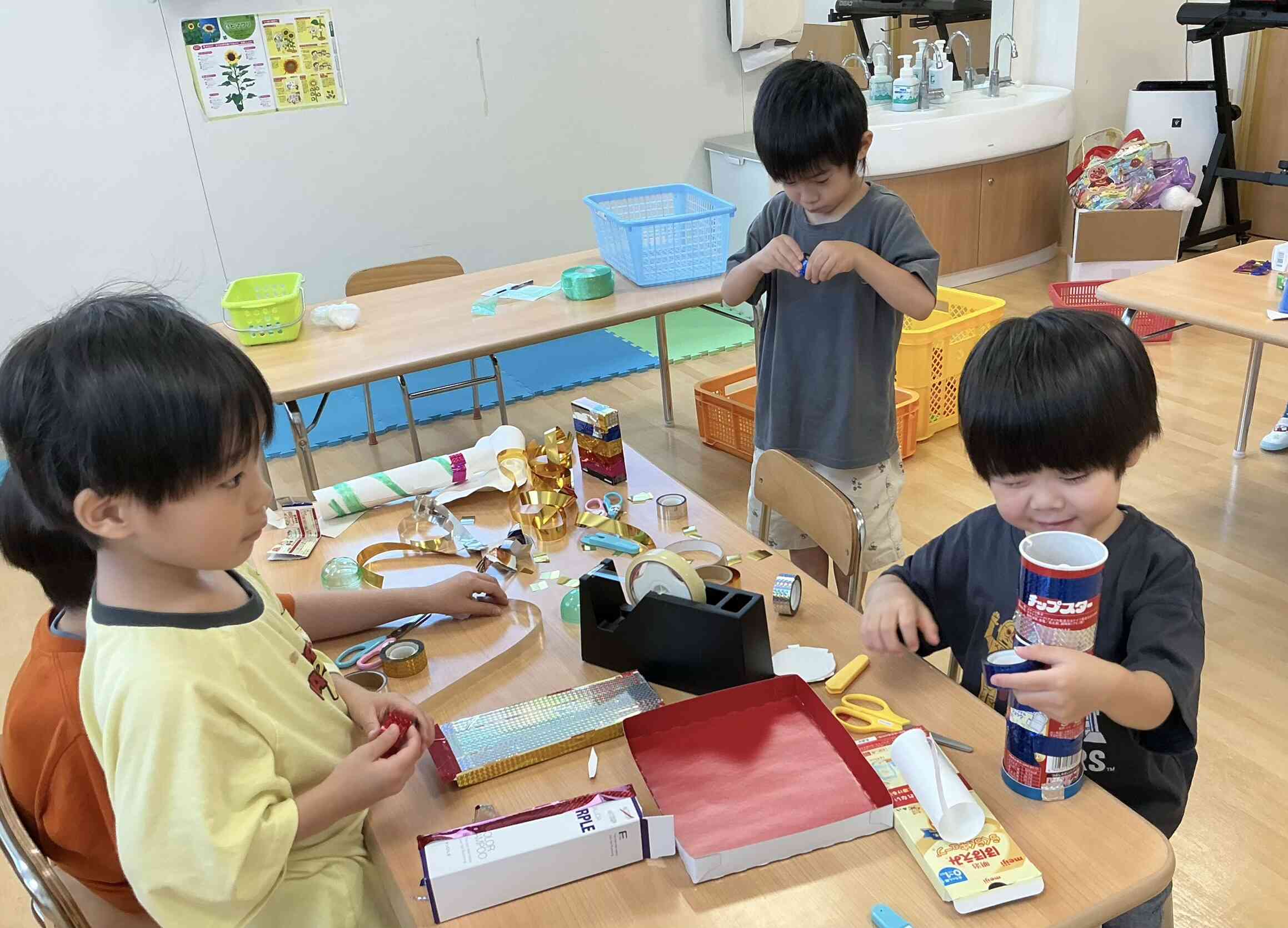 廃材遊びって楽しい！