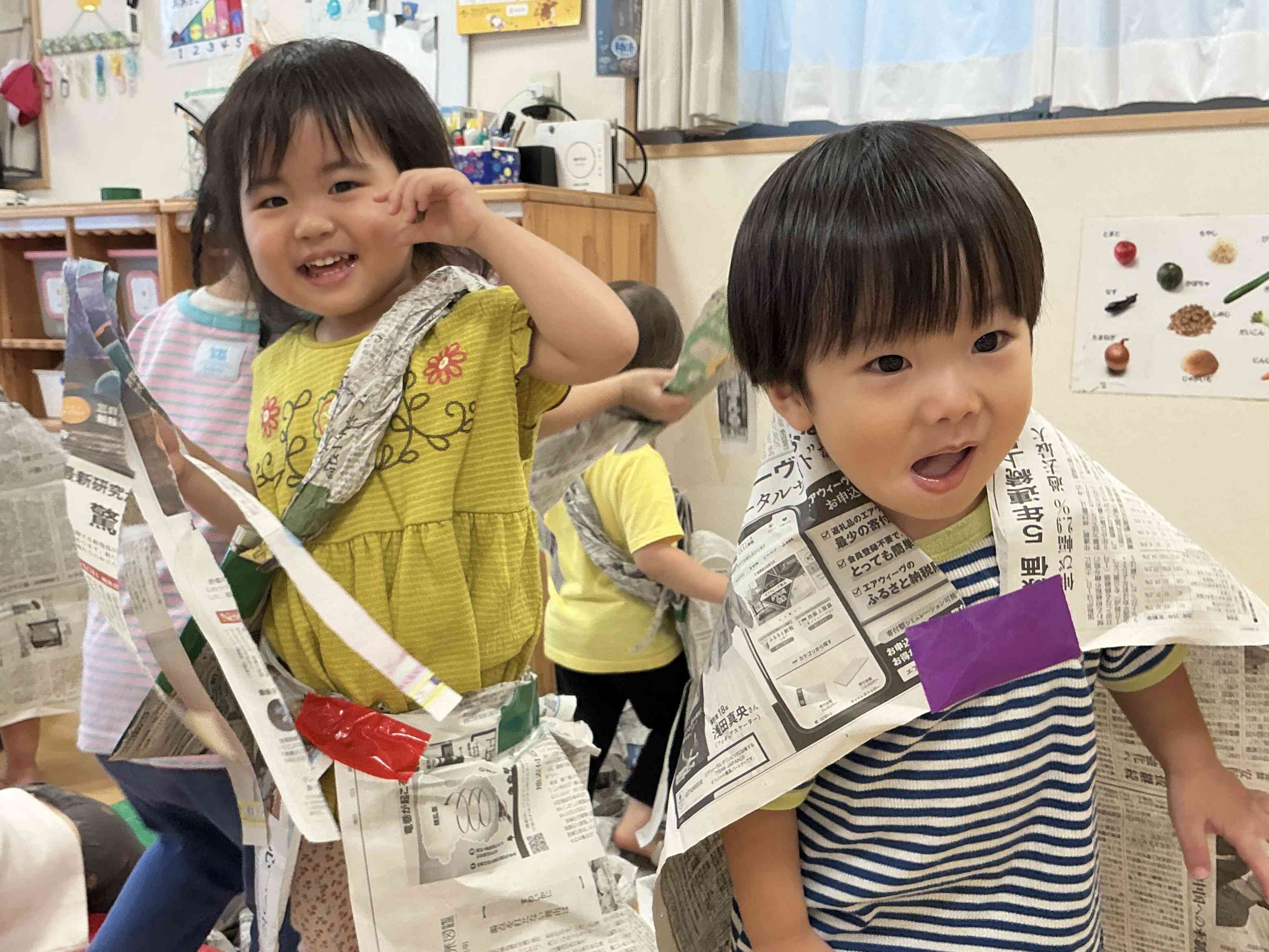 うさぎぐみ(2歳児)9月の様子