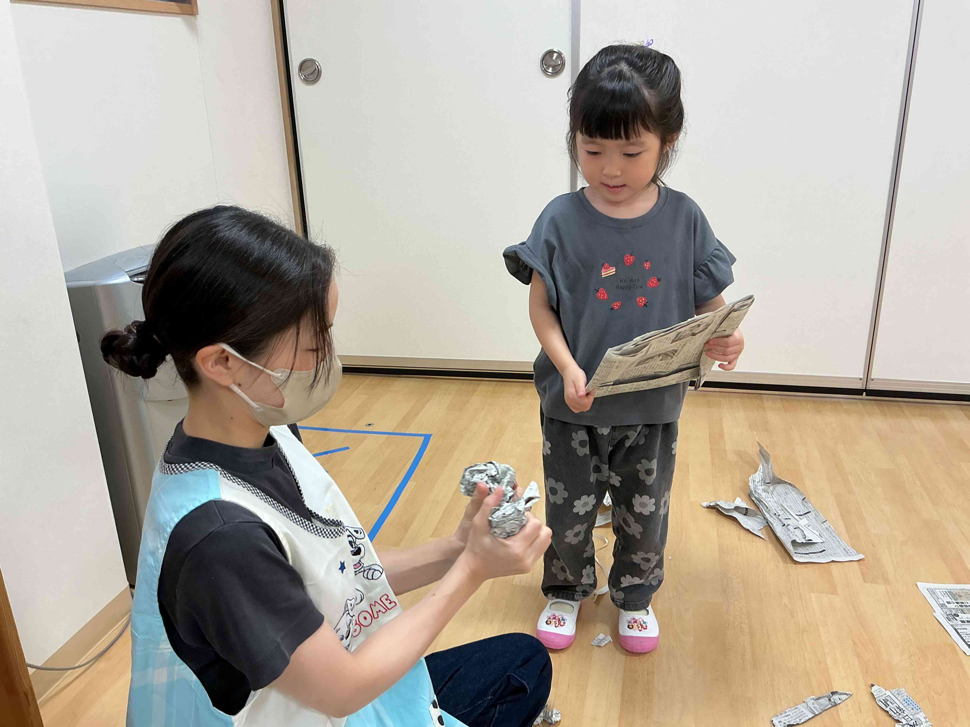 ママが先生になったよ！