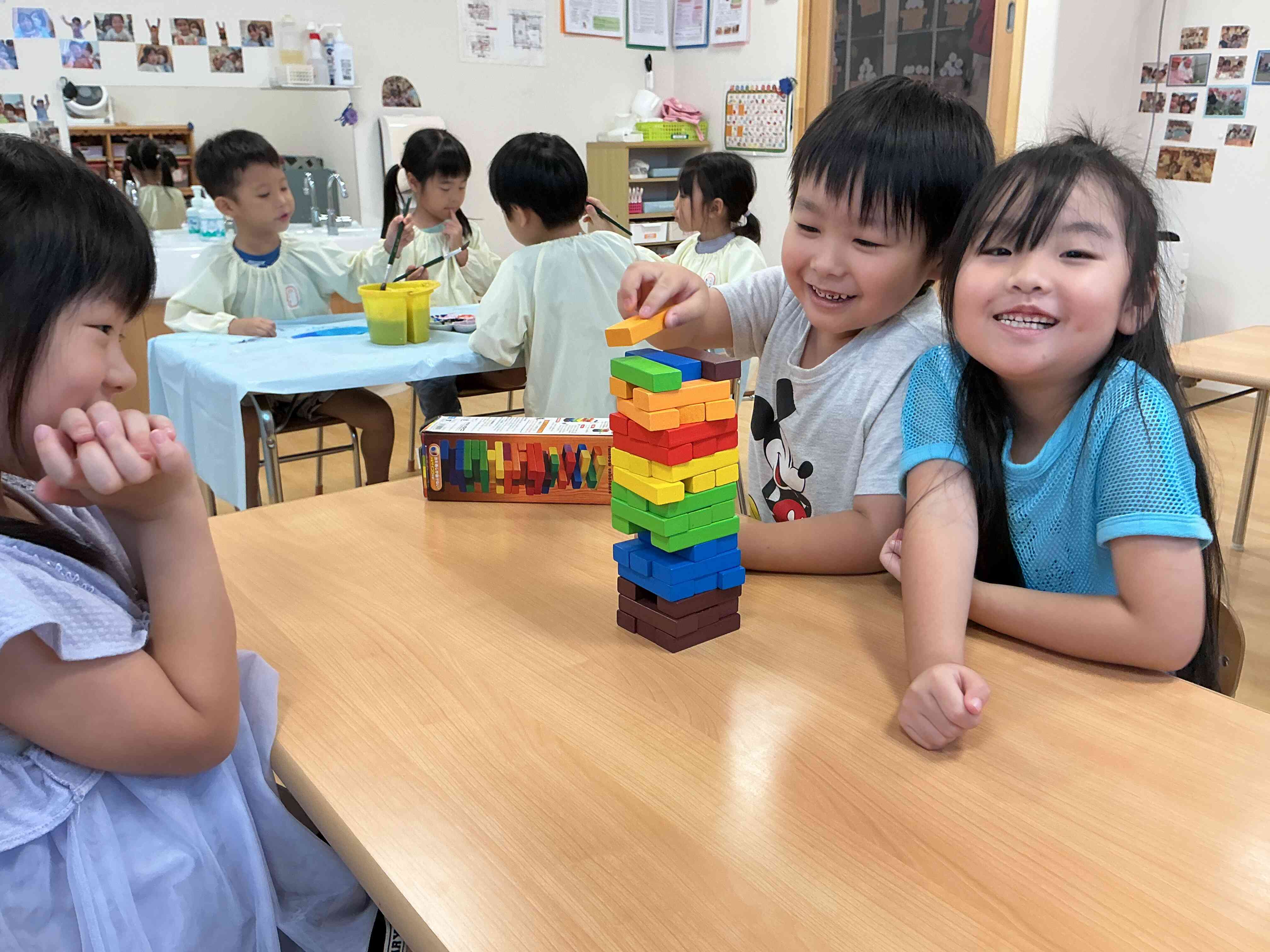 きりんぐみ(5歳児)9月の様子
