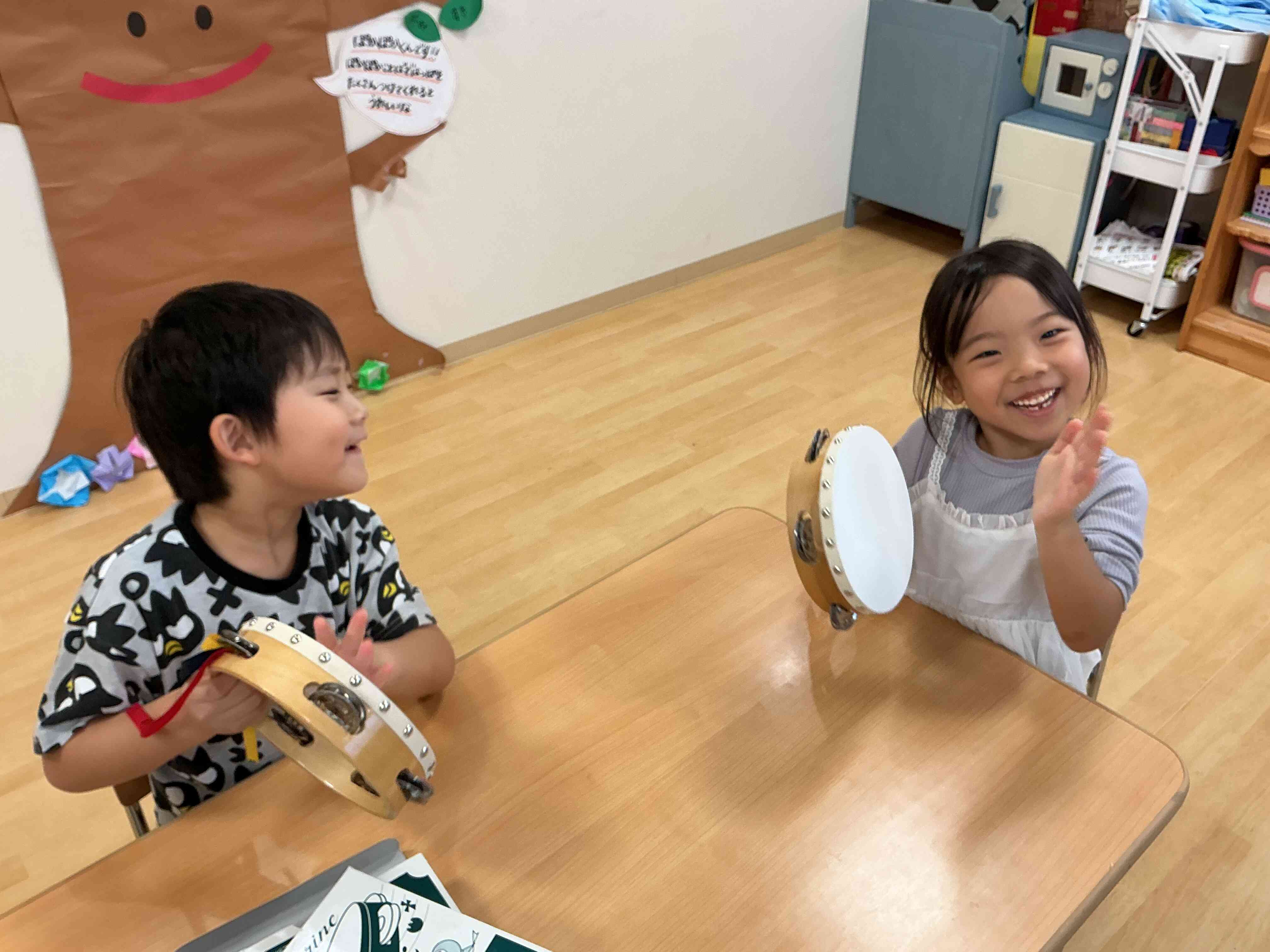 楽器遊びをしたよ