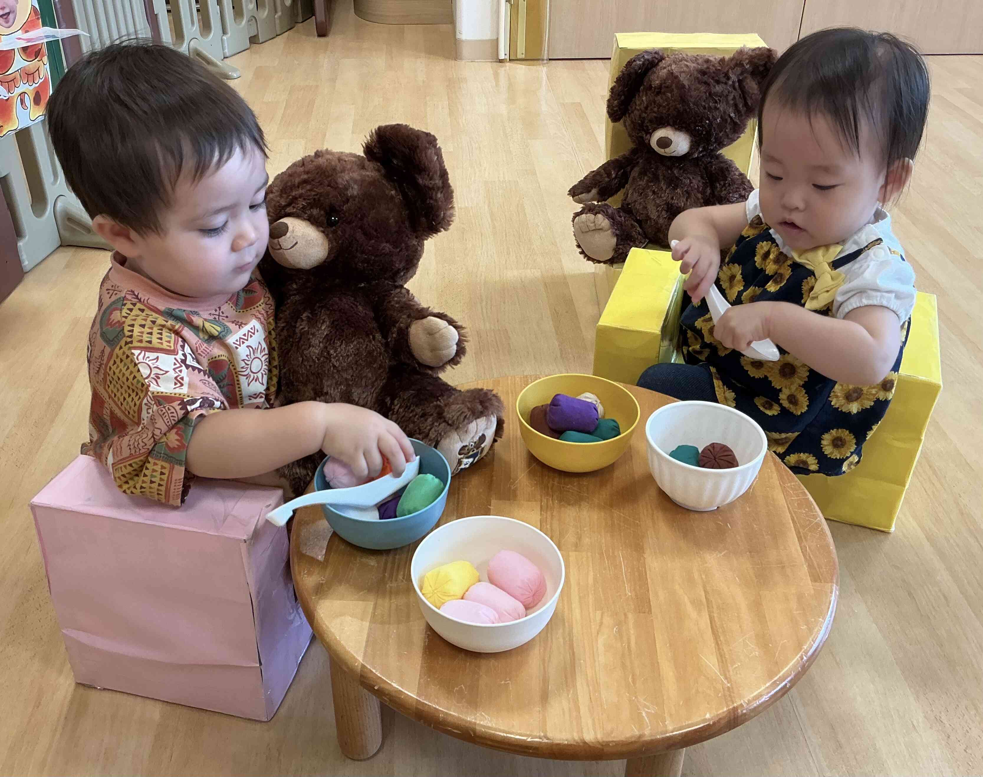 ひよこぐみ(0歳児)9月の様子