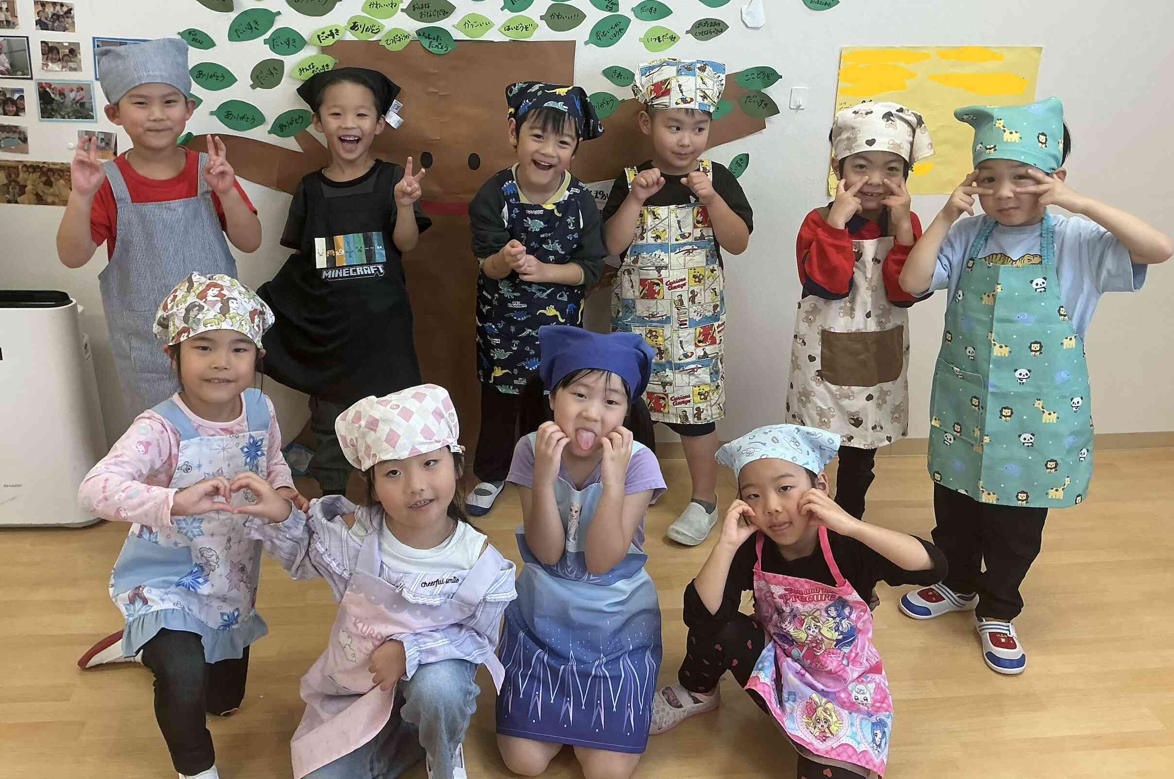 きりんぐみ（５歳児）10月の様子
