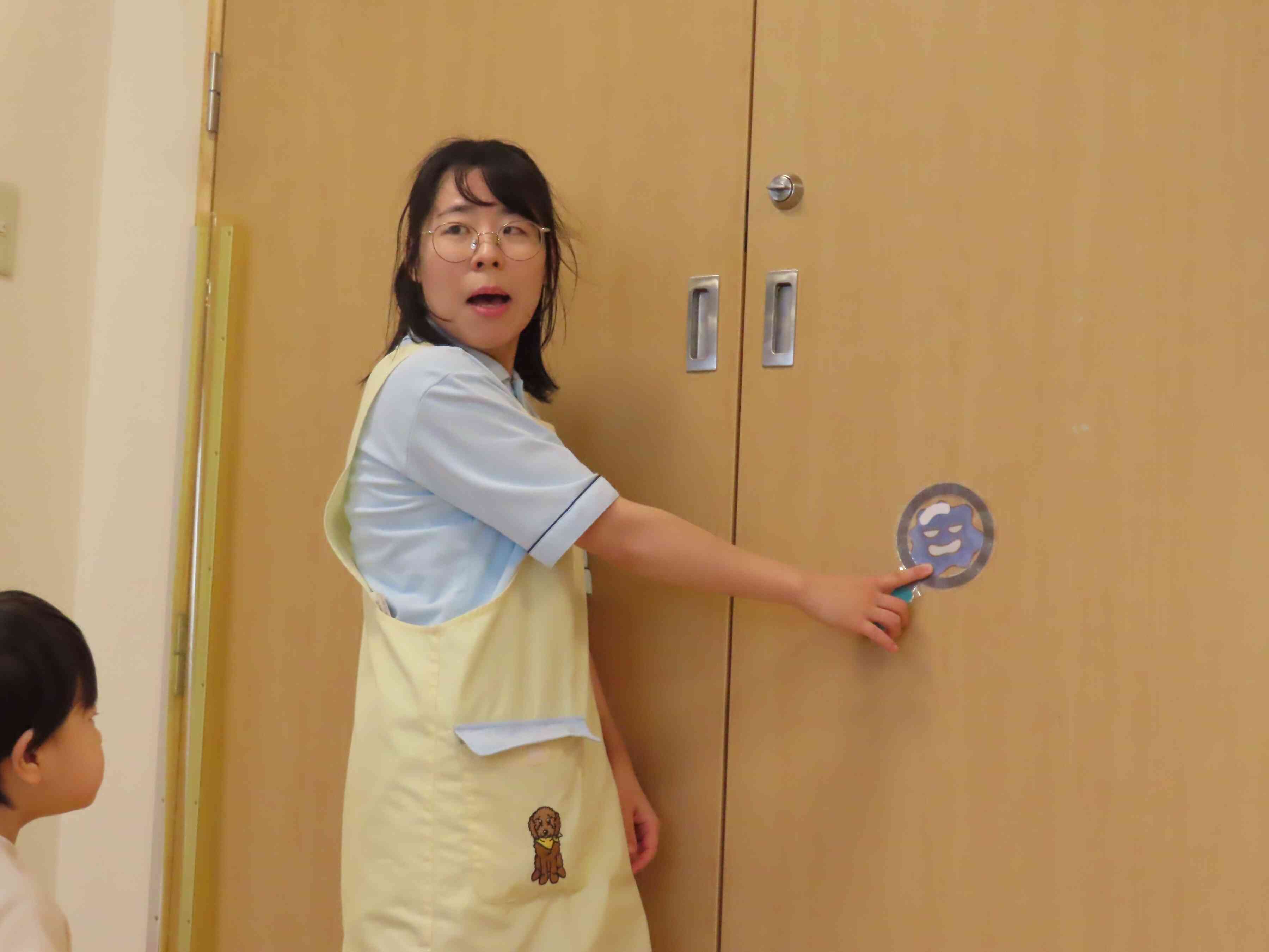 保健指導「てあらい教室」※０～２歳児クラス