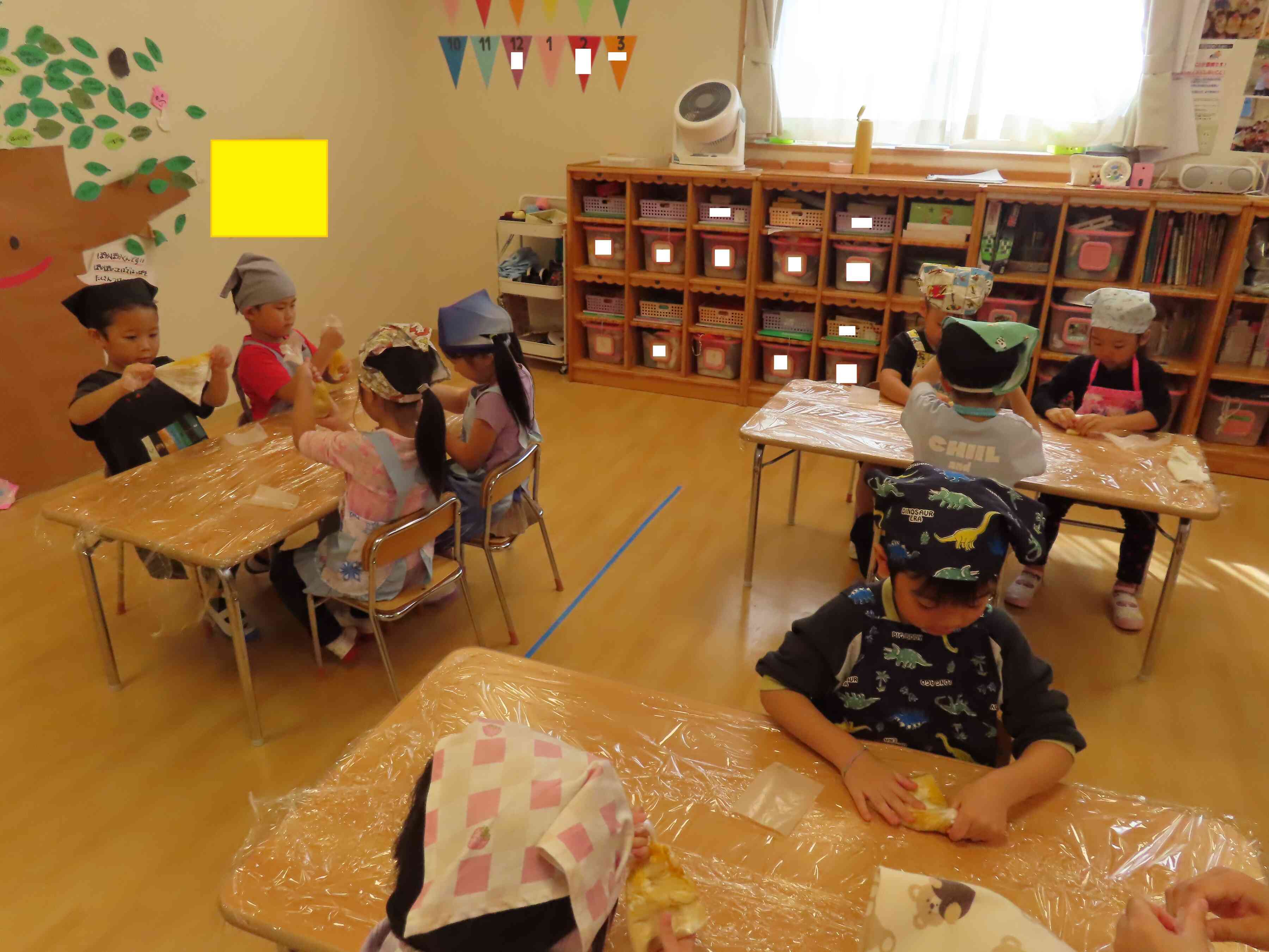 食育活動（ハロウィンクッキー作り）５歳児