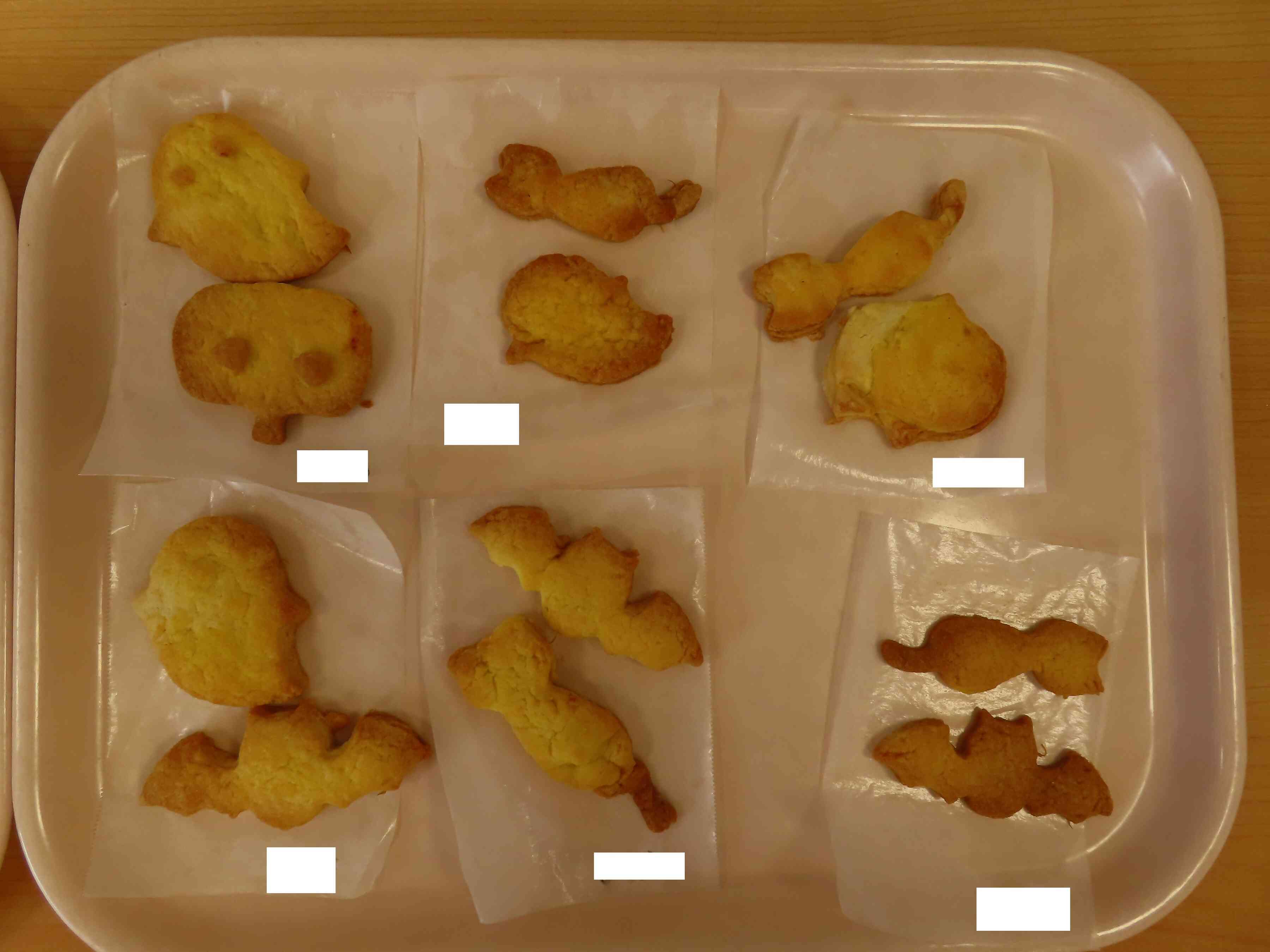 食育活動（ハロウィンクッキー作り）５歳児