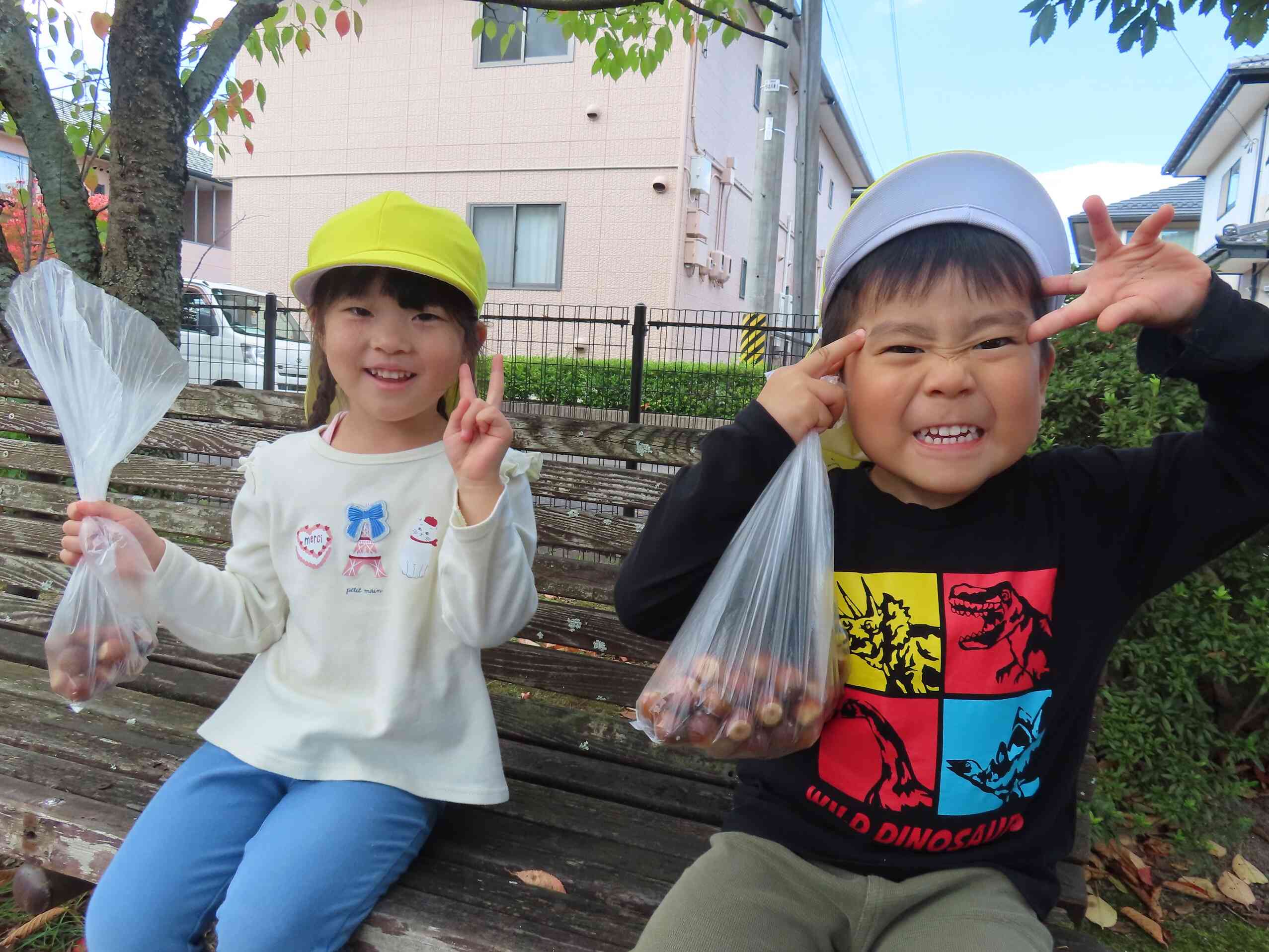 公園に行ったよ！