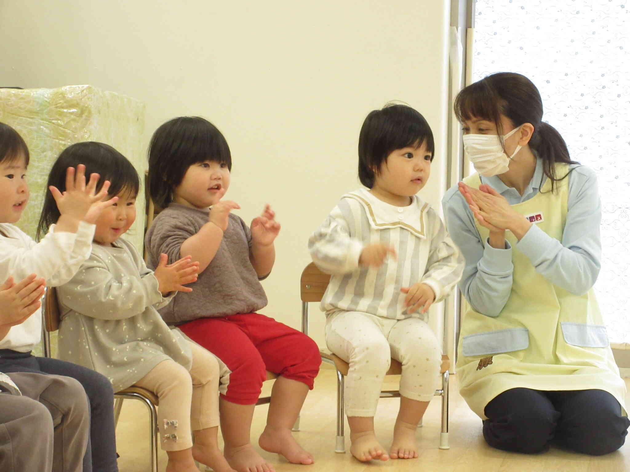 上手にお話を聞けるよ！！