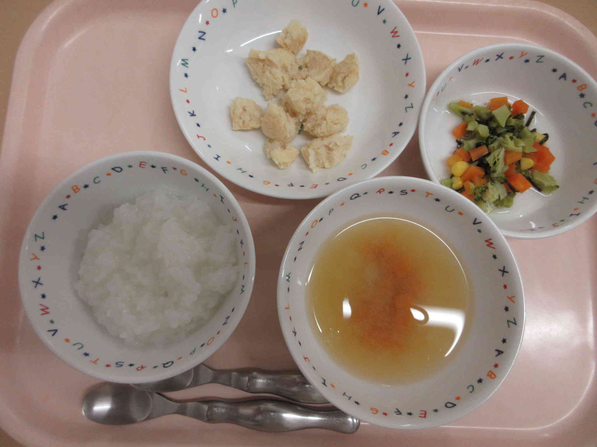 5月13日後期食の給食おからのおやき