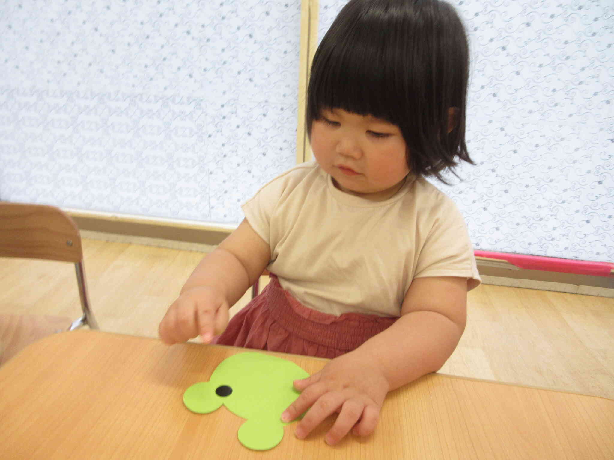 ここにしよーっと