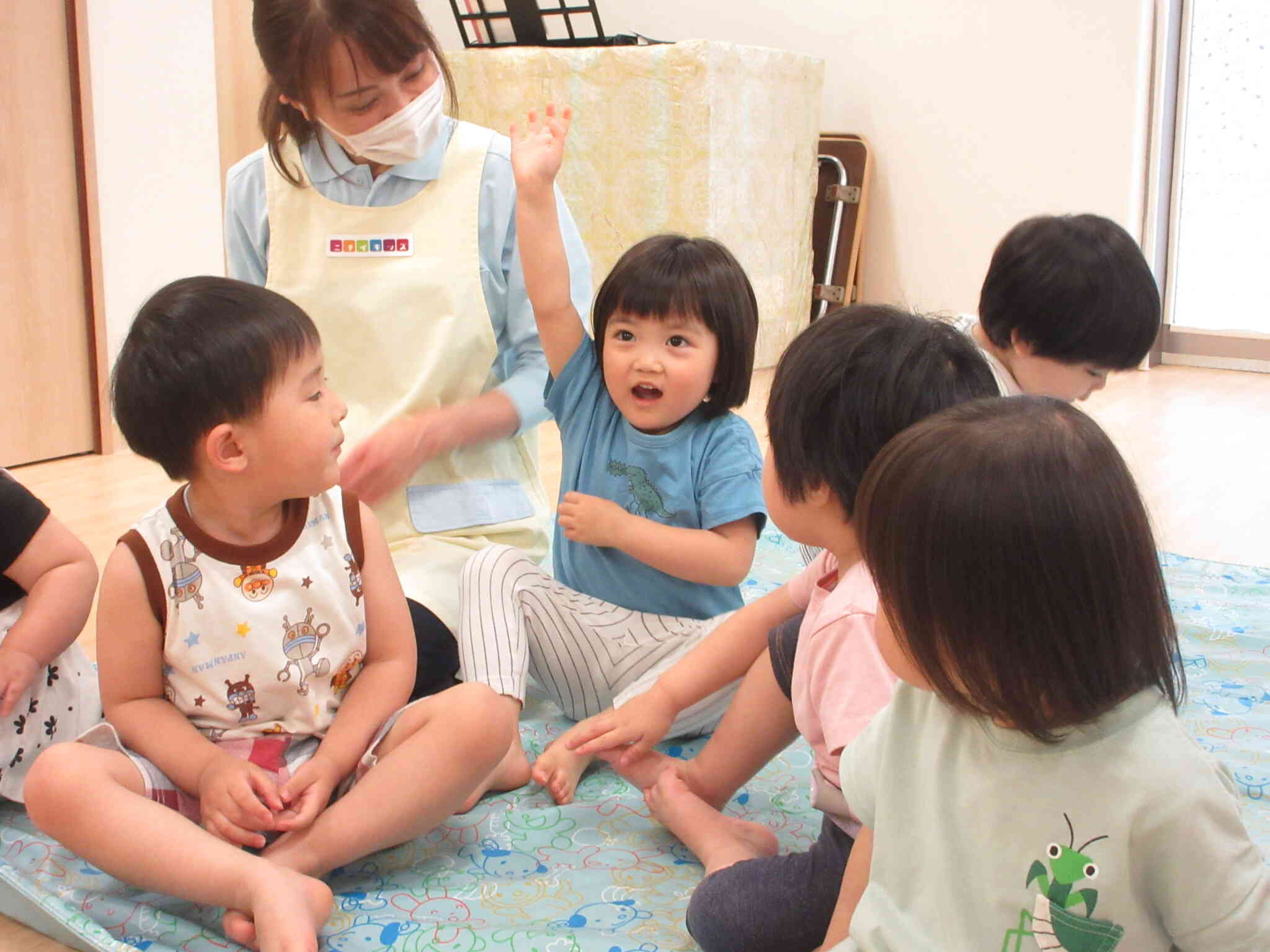 英語で挨拶できたよ！
