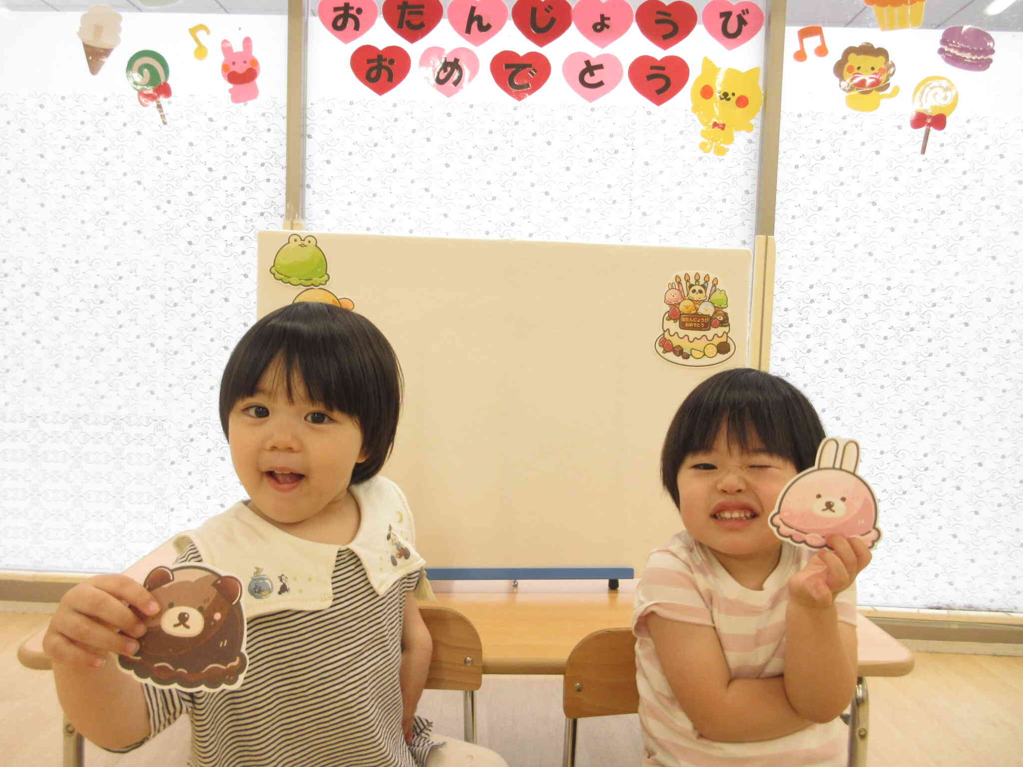 ６・７月生まれのお友だちお誕生日おめでとう☆彡
