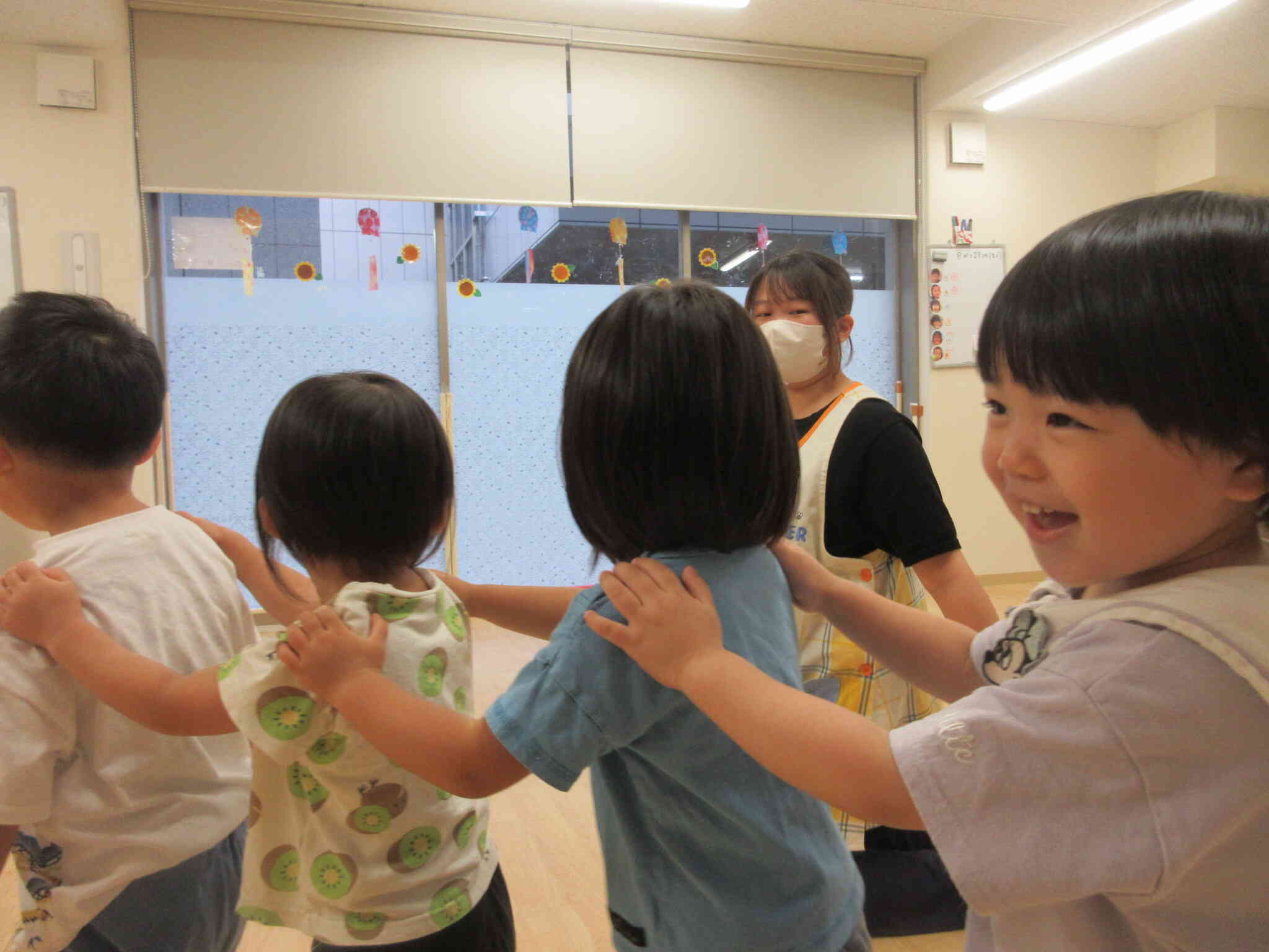 実習生の先生とたくさん遊んだよ！
