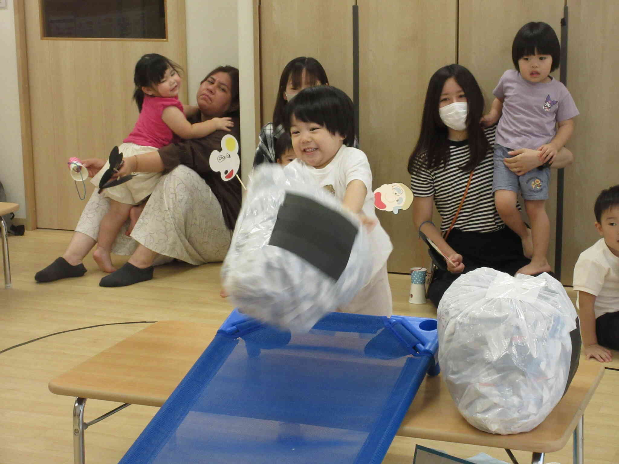 ９月のクラスの様子②うさぎ組　運動会