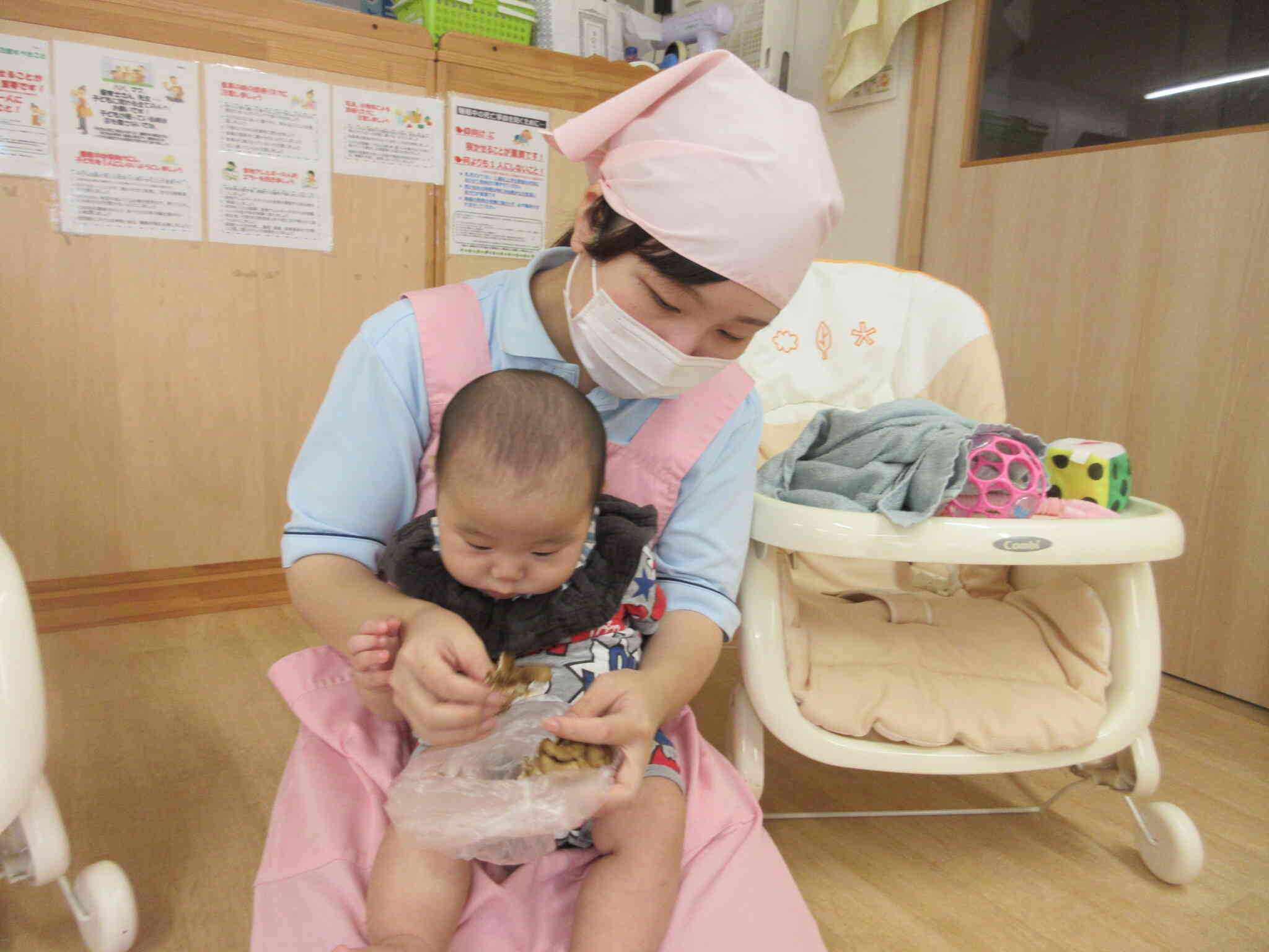 くんくん…不思議なにおいがする…