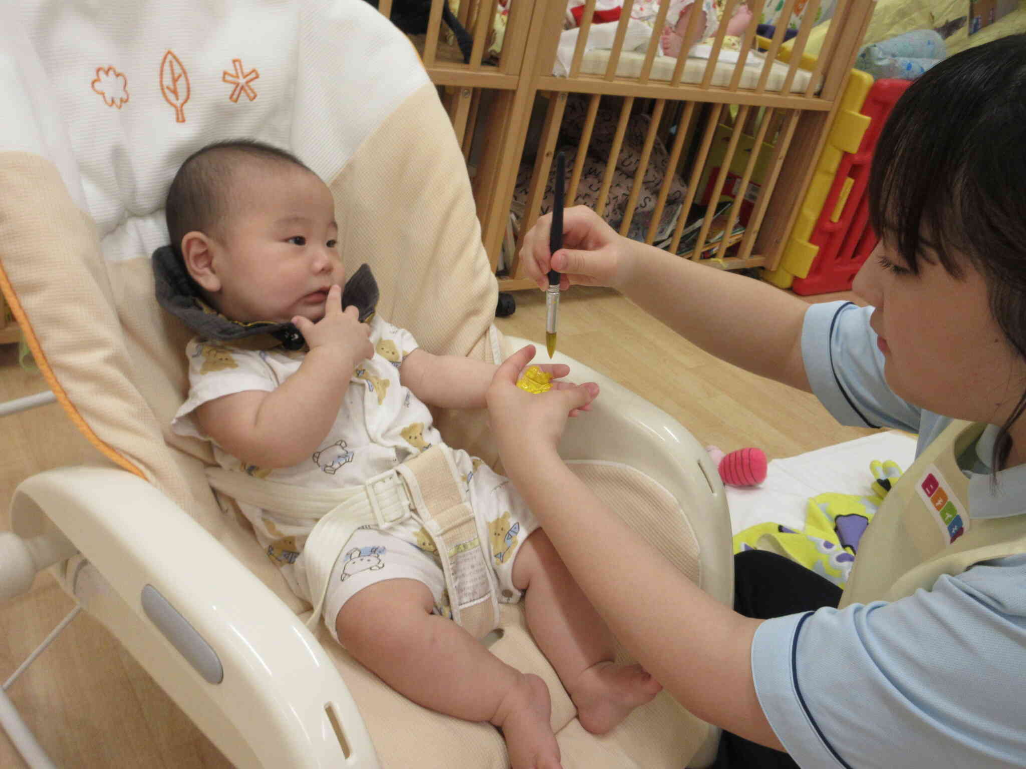 手形ぺったん！