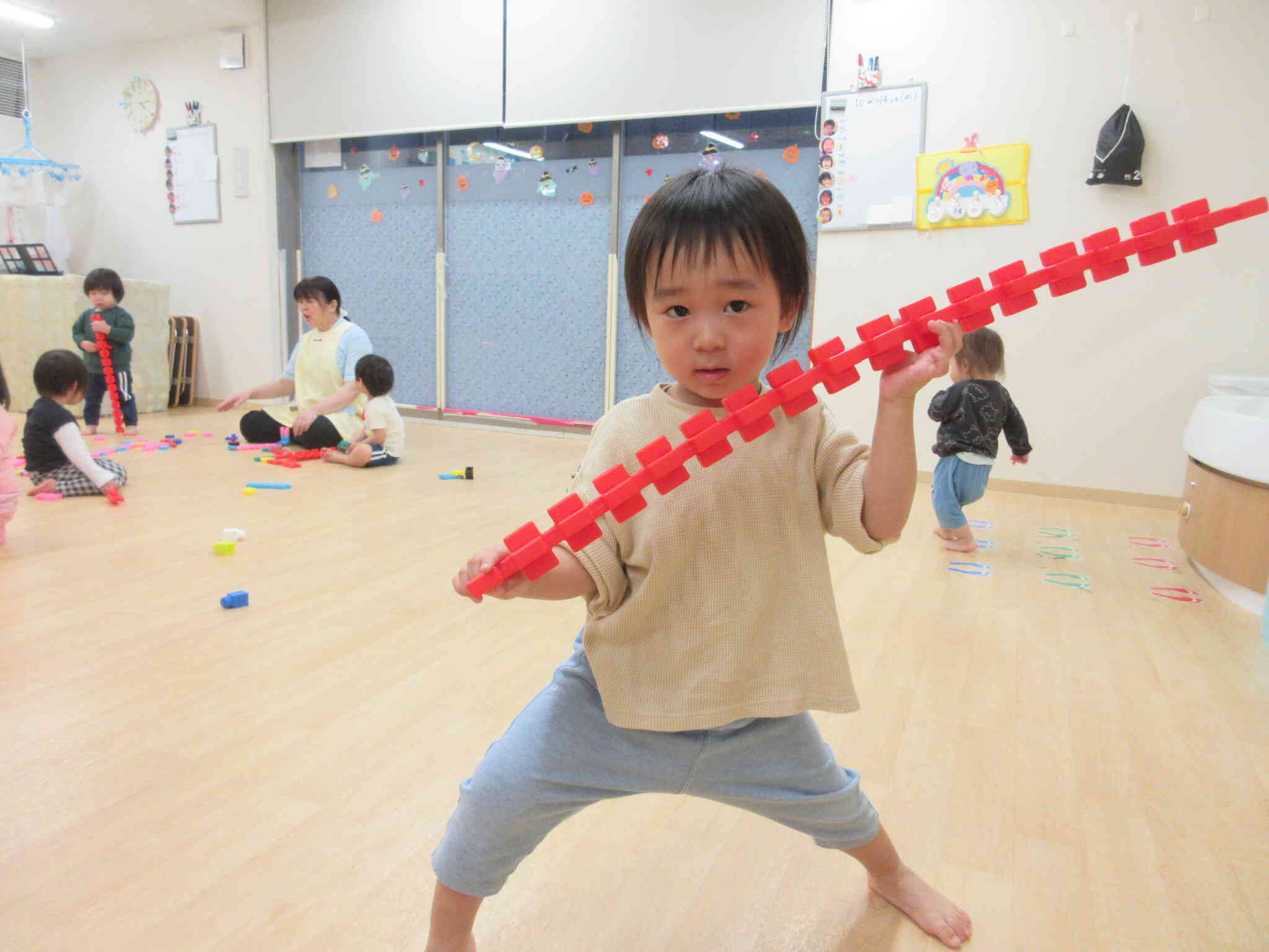 10月のクラスの様子～あひる組～