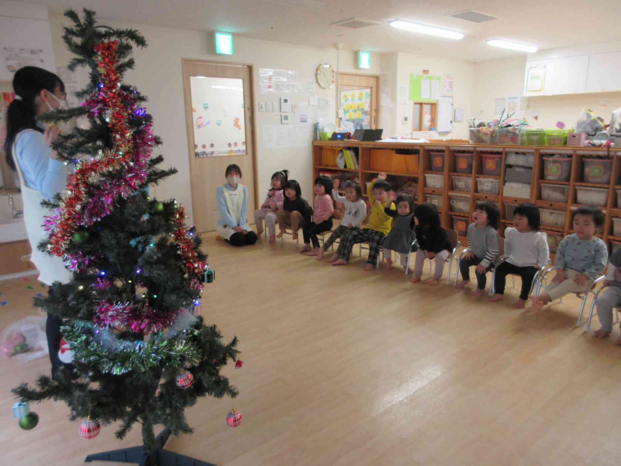 キラキラのクリスマスツリー☆彡