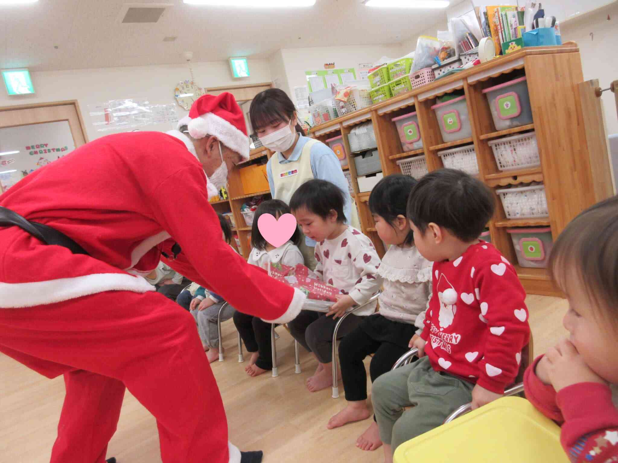 サンタさんだー！