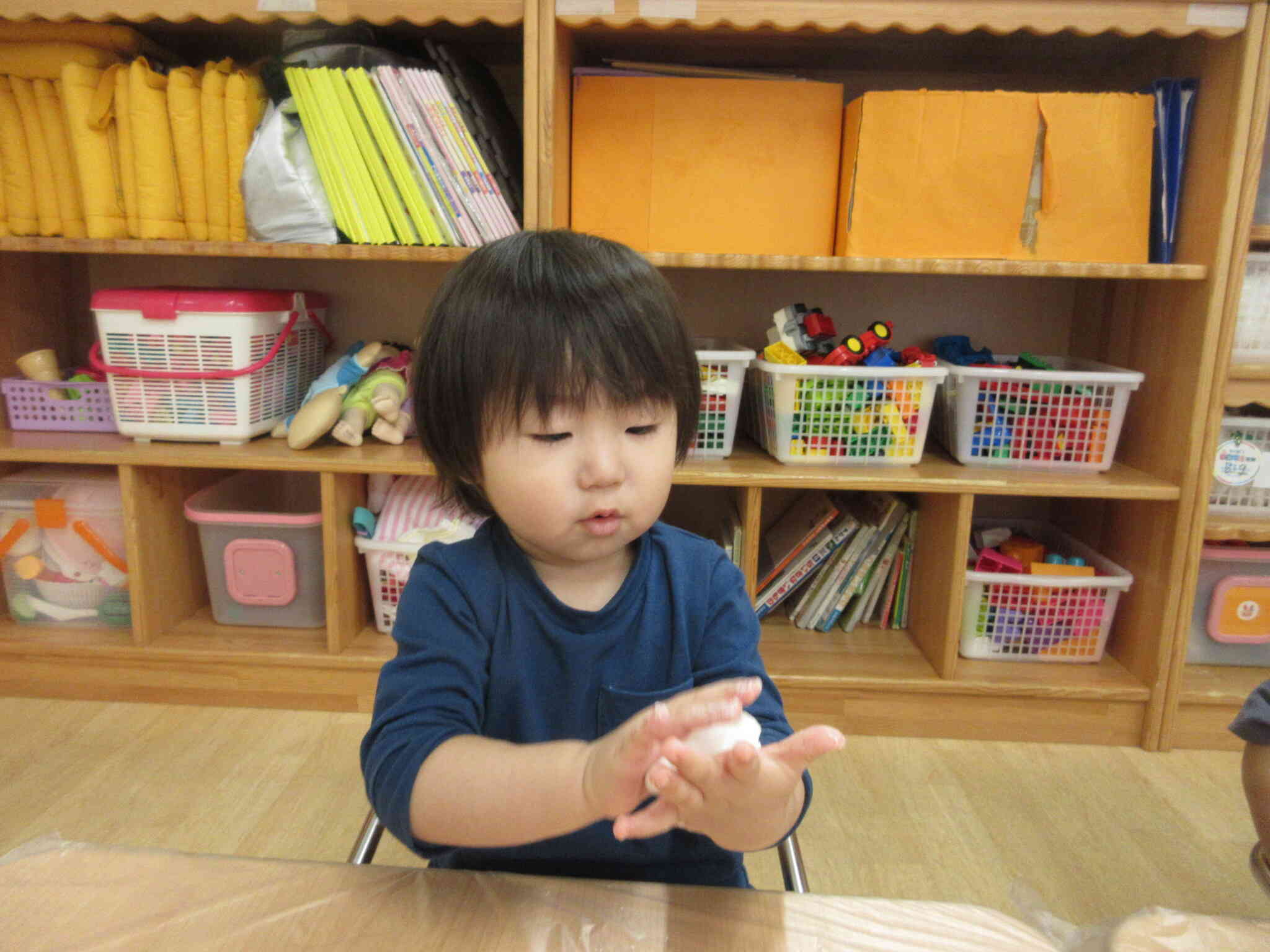 丸くするのって、むずかしいな～