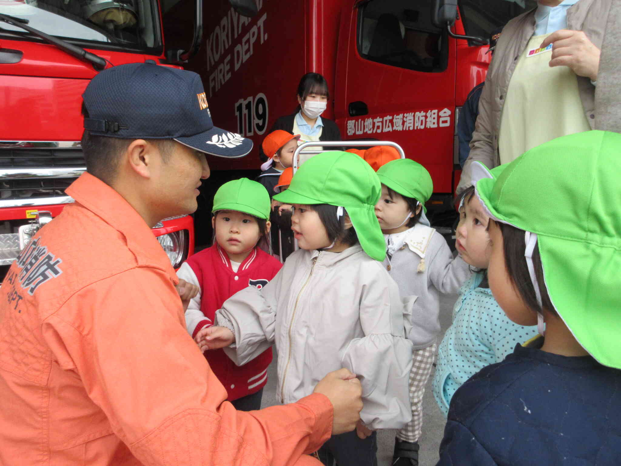 消防士さん、大好き♡
