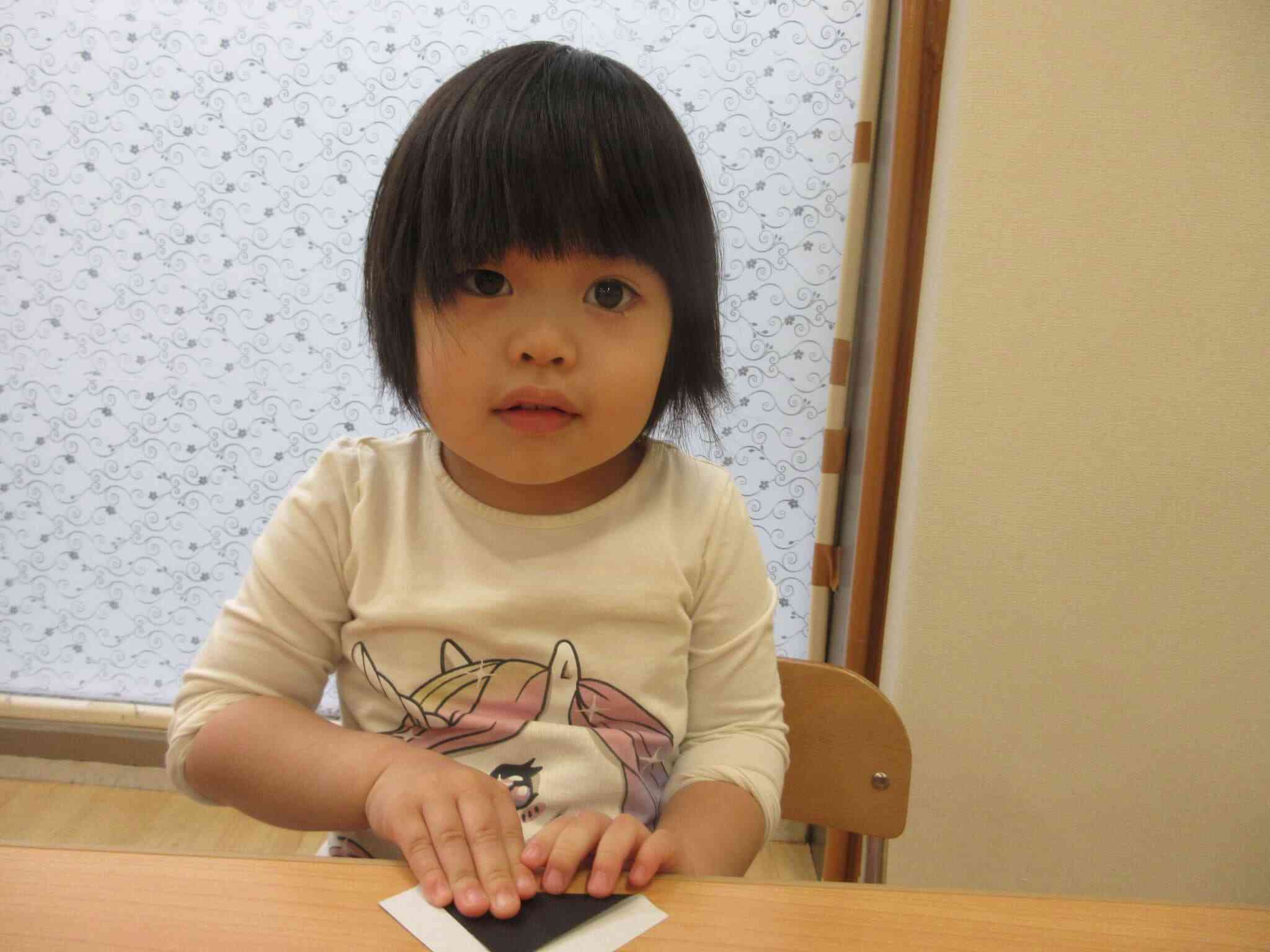 こうやって折るんだよ！