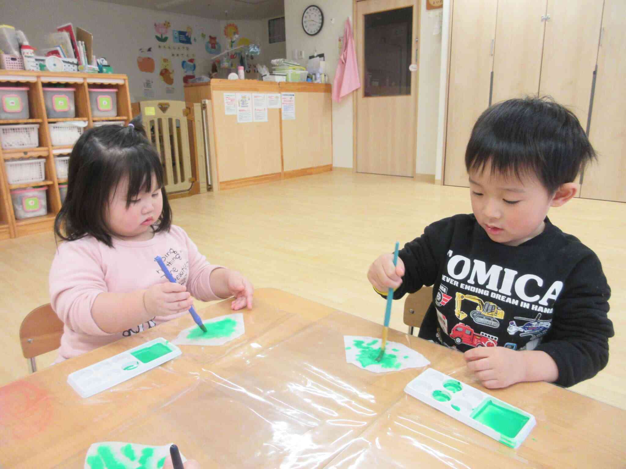 プレゼント作りをしたよ！