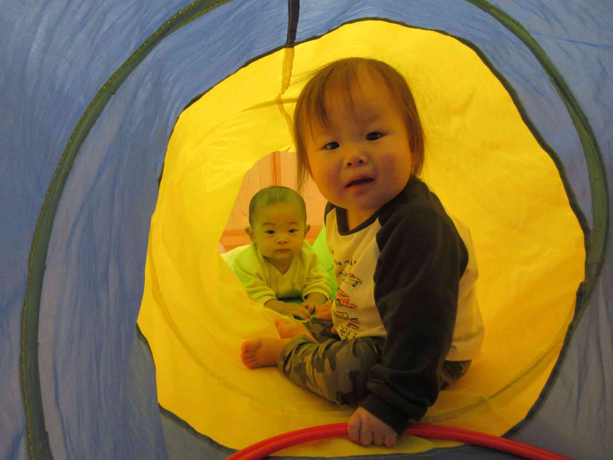 12月のひよこ組（０歳児）