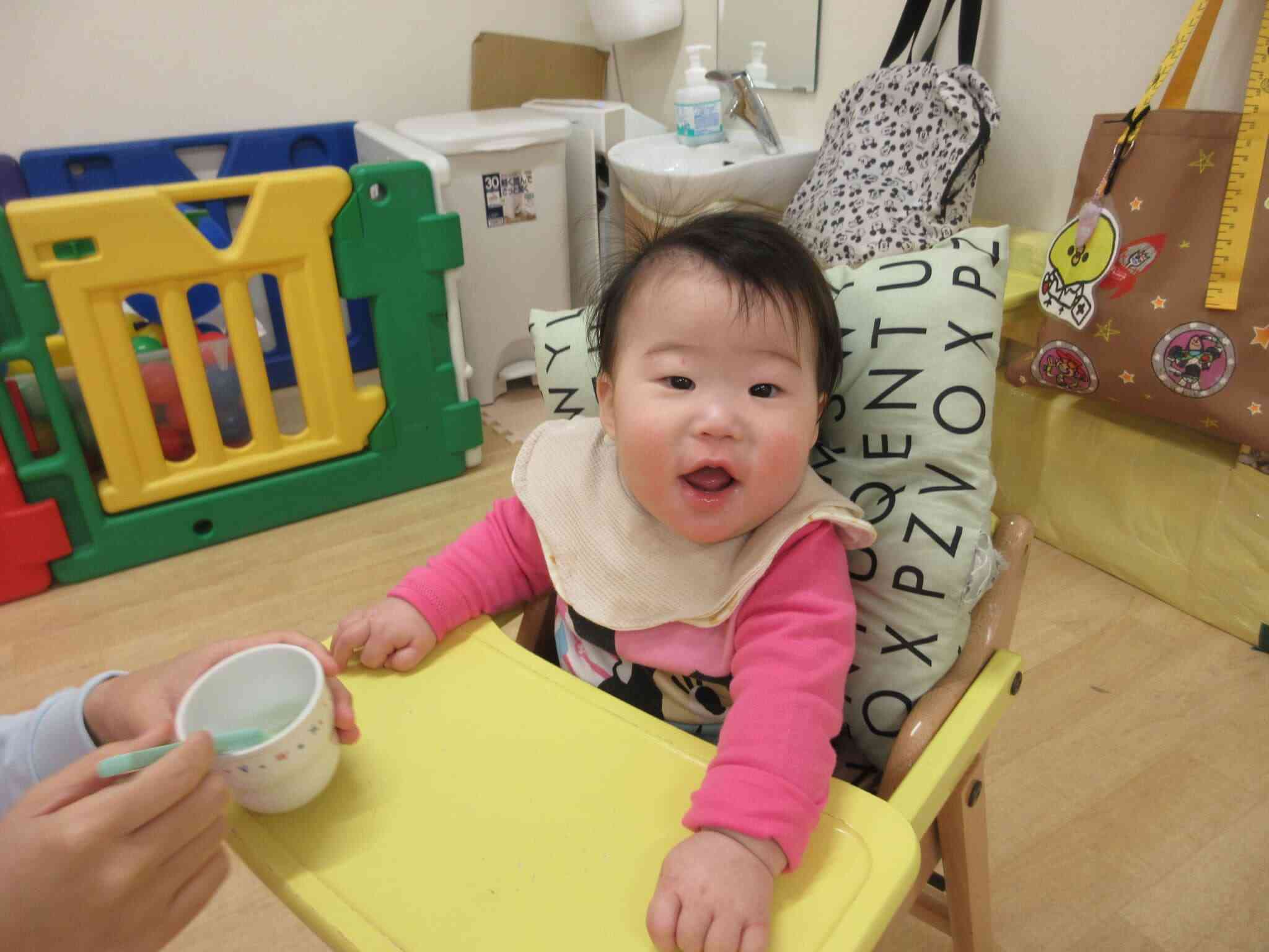 初めての白湯、おいしいね！