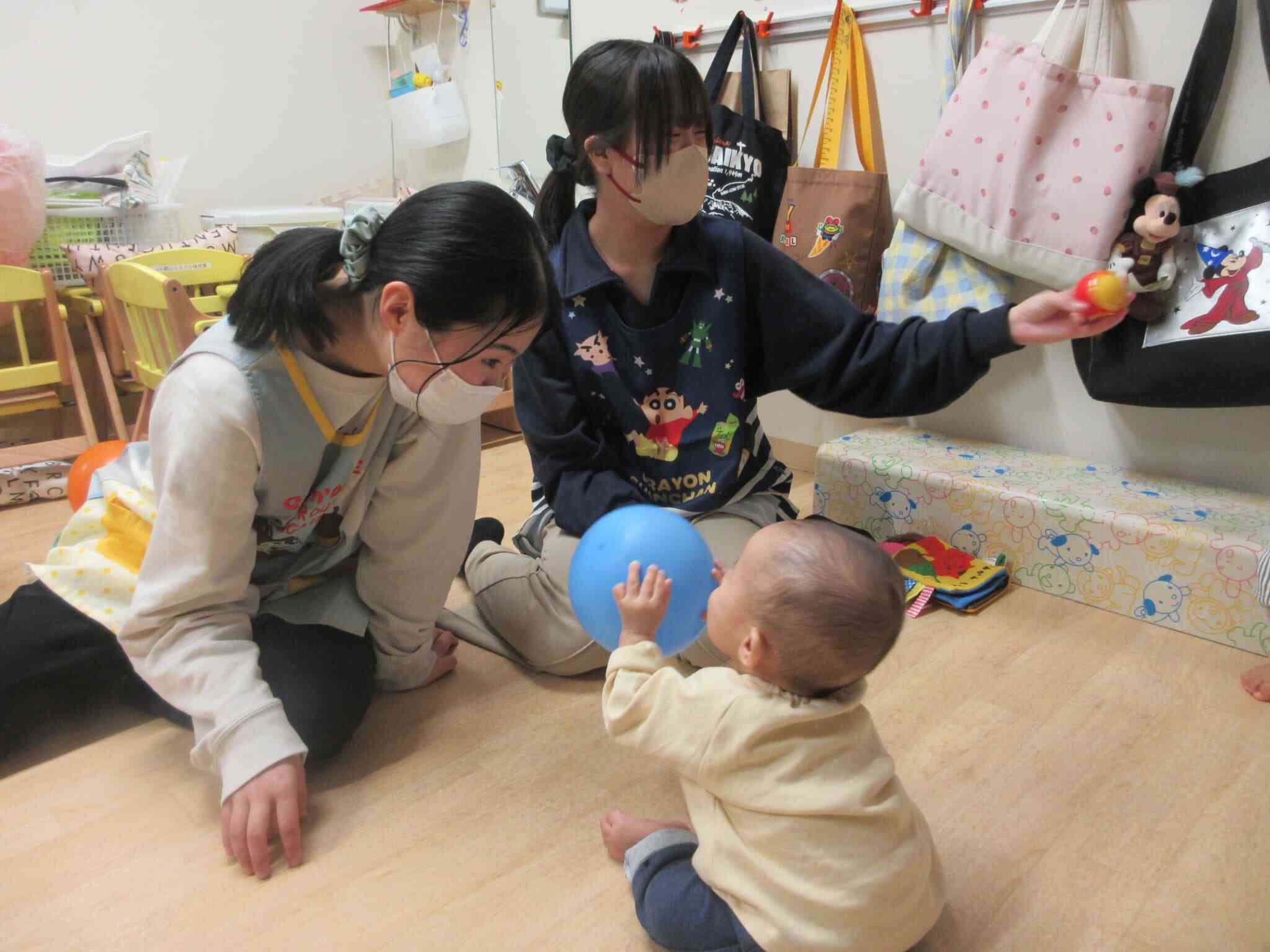 ボールをどうぞ♡