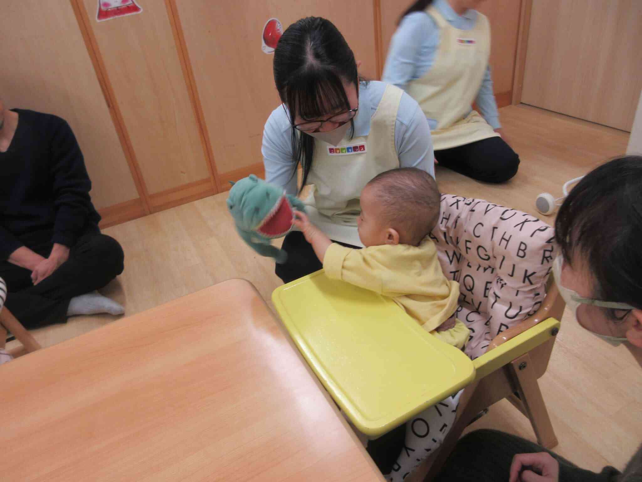 元気に「はーい！」